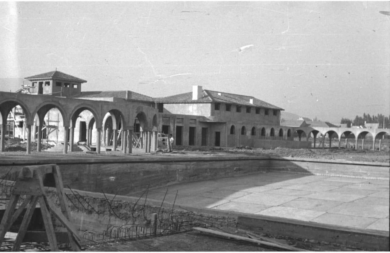 Obras Estadio Español, 1950