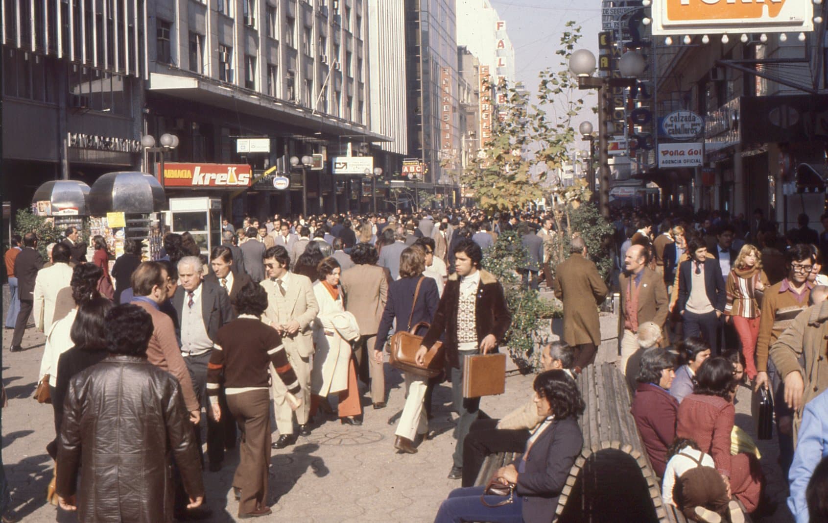 Paseo Ahumada, 1980