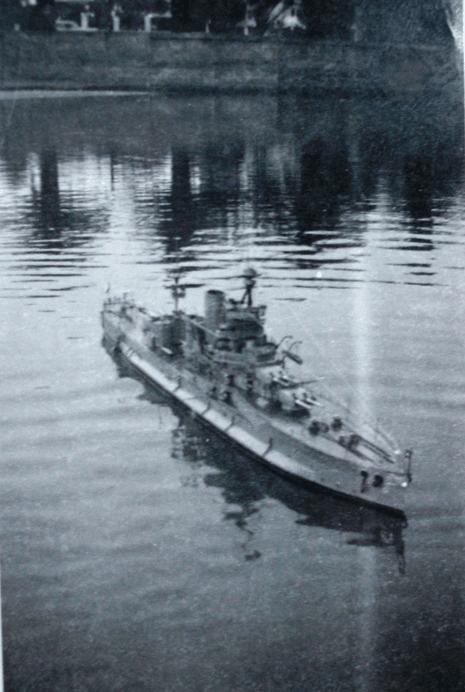 Acorazado "Latorre", Modelo a escala, 1931