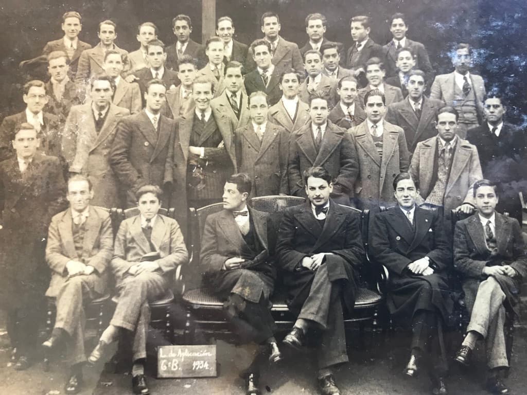 Curso 6º de Humanidades del Liceo de Aplicación, 1934