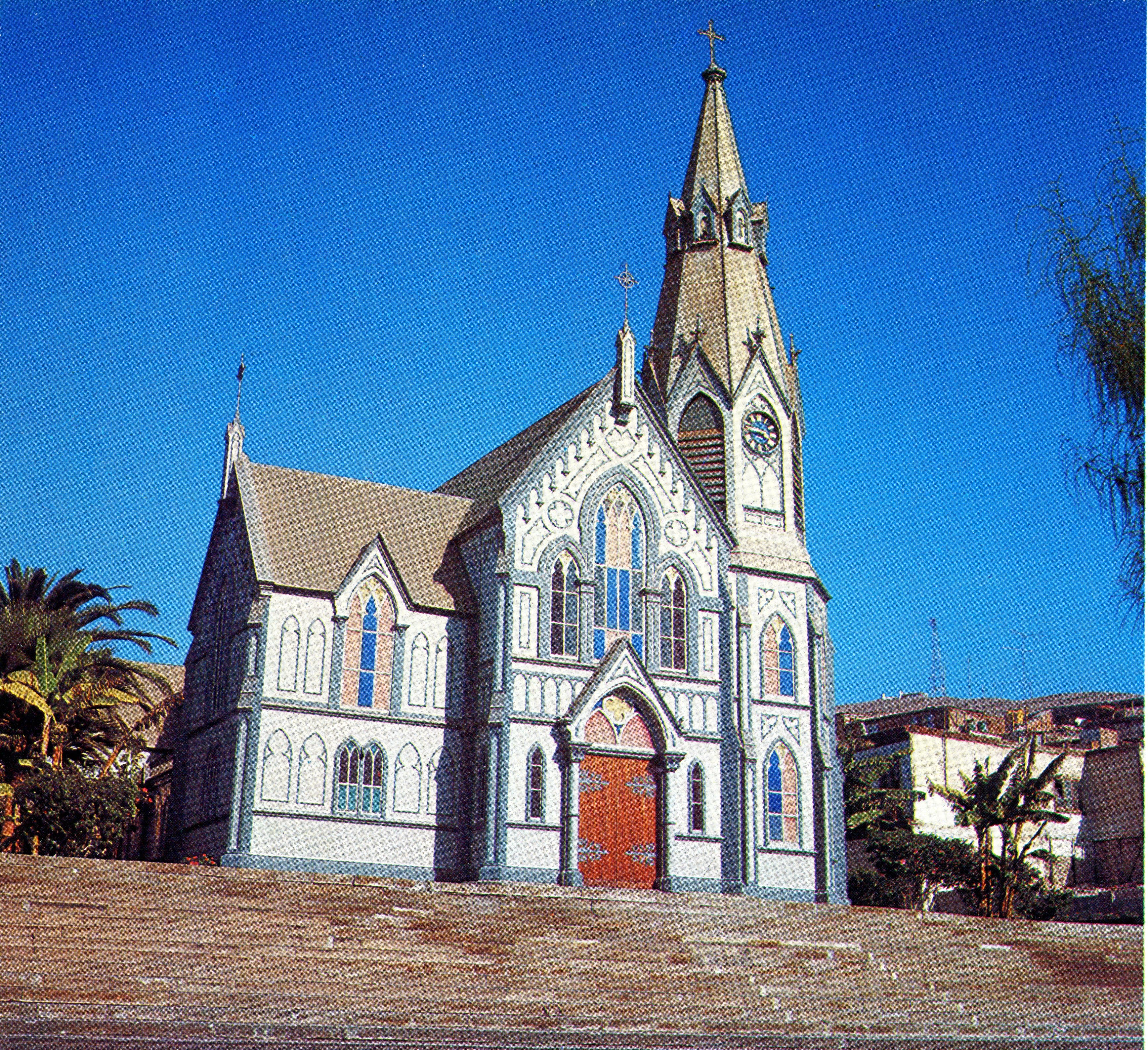 Iglesia San Marcos de Arica en 1980
