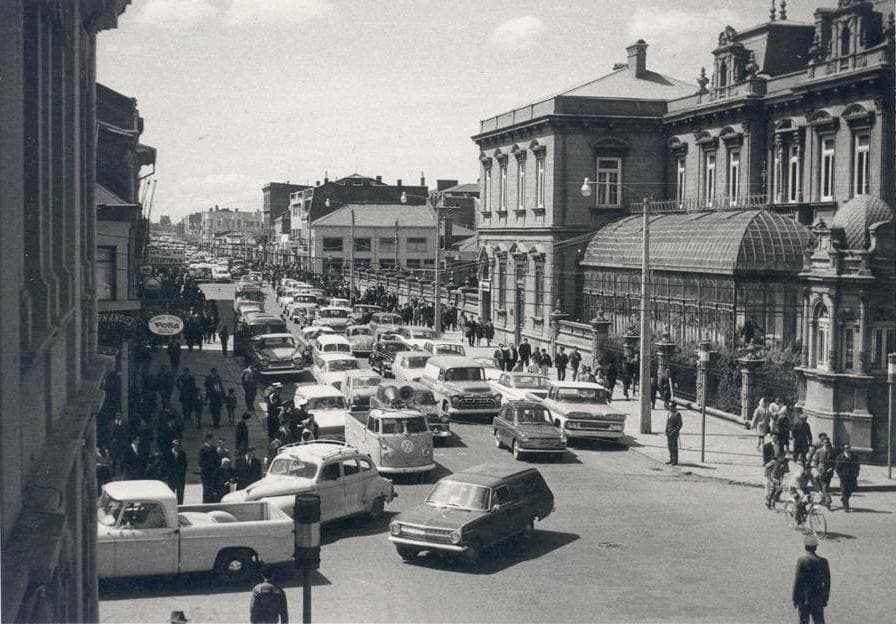 Calle Bories de Punta Arenas en 1962