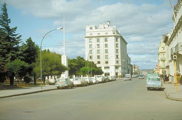Plaza de Armas de Pta. Arenas en 1965