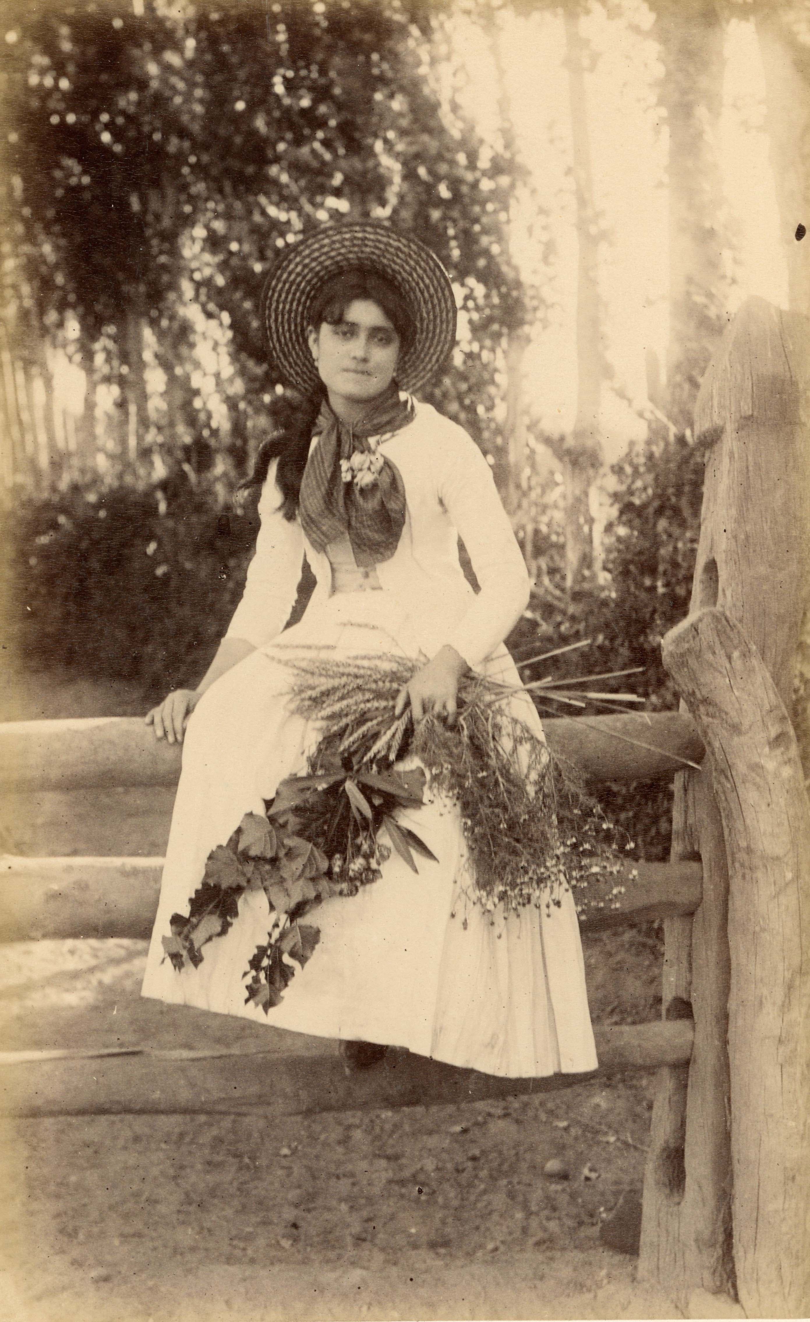 Retrato de mujer, zona central, 1888