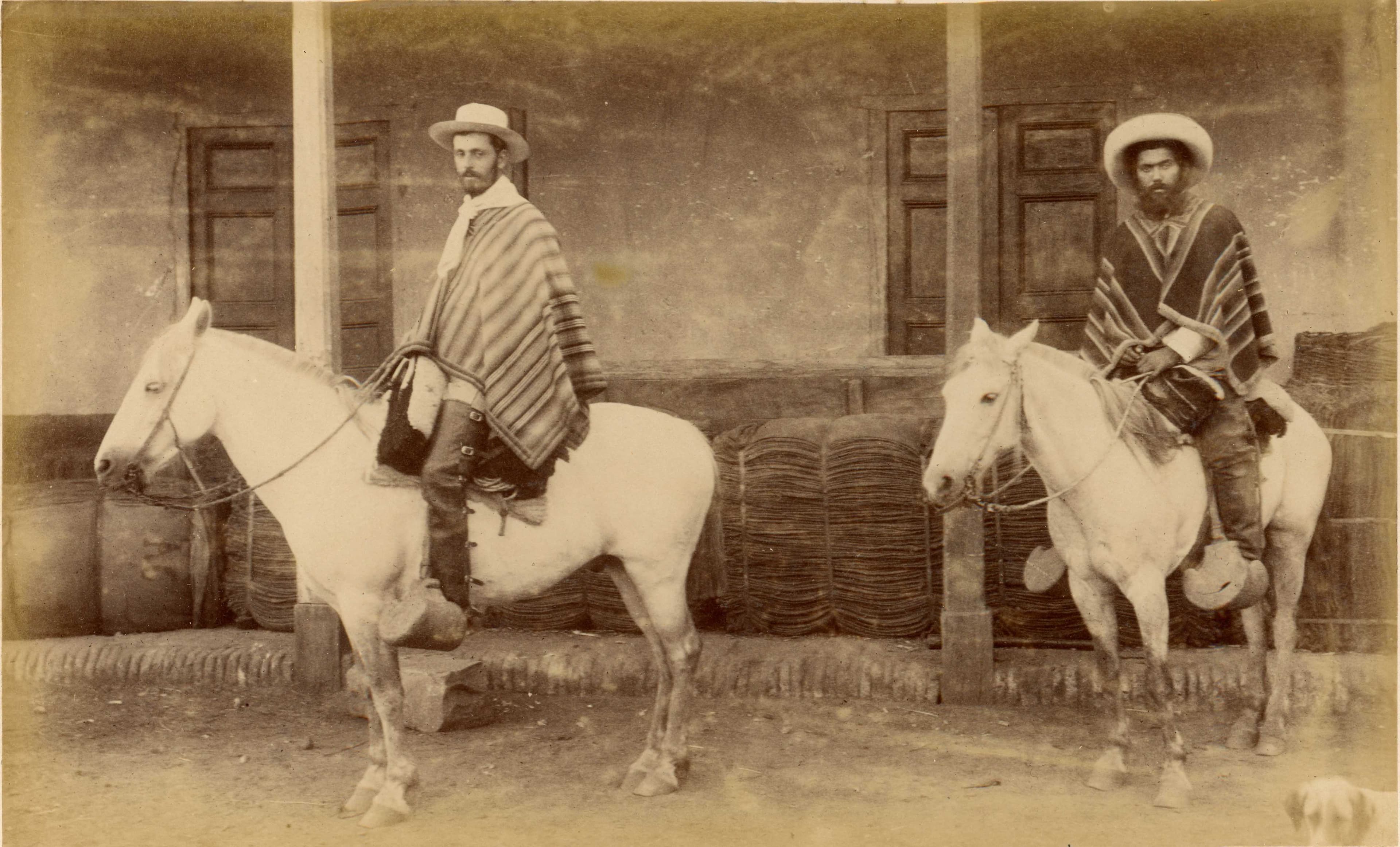 Hombres a caballo, 1888