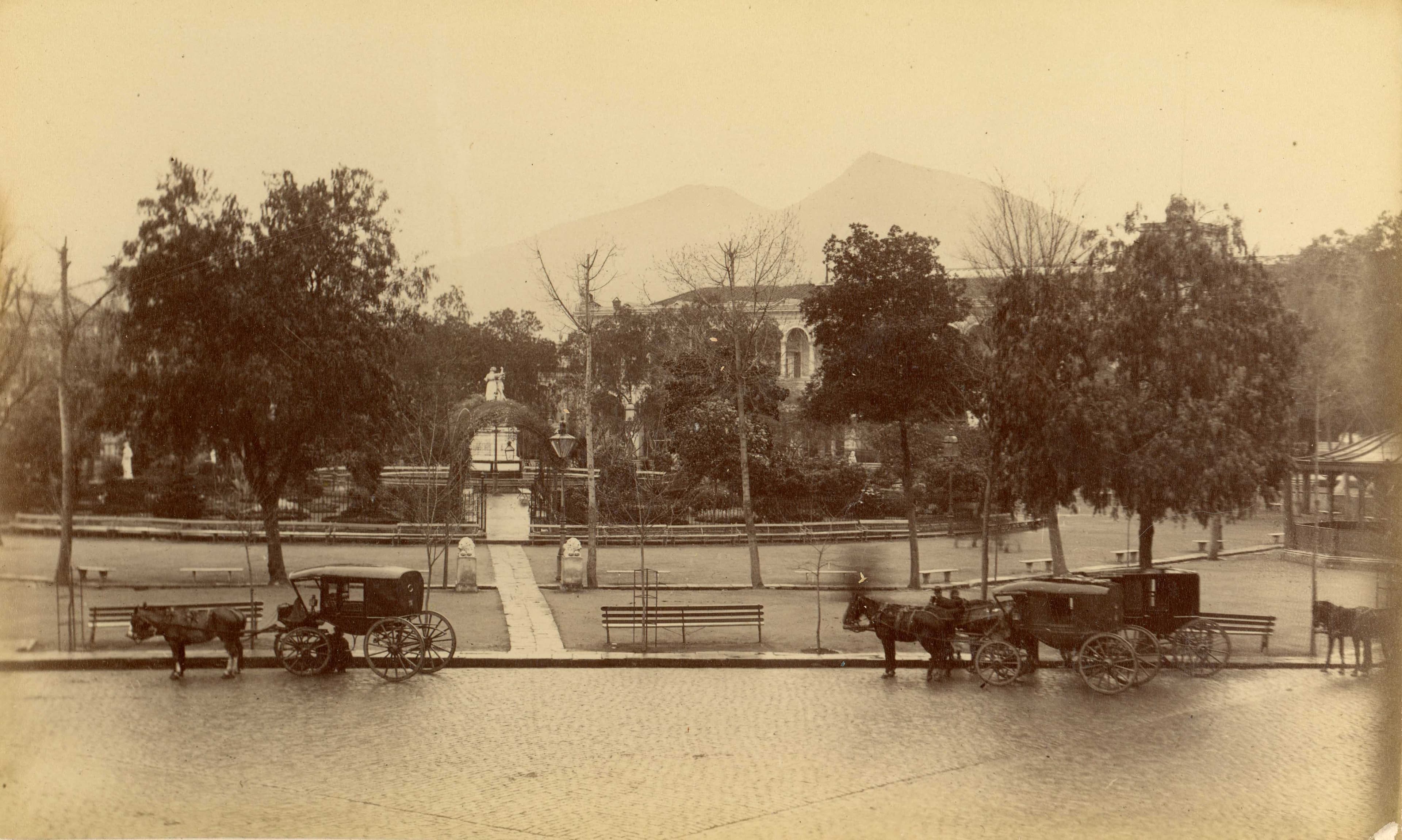 Plaza de Armas de Santiago, 1888