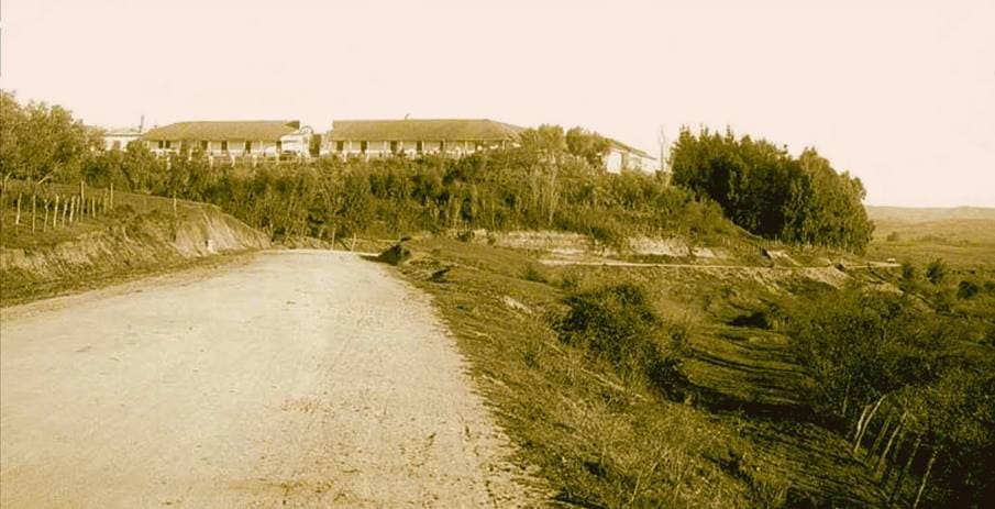 Hospital San Juan de Dios de Cauquenes en 1912