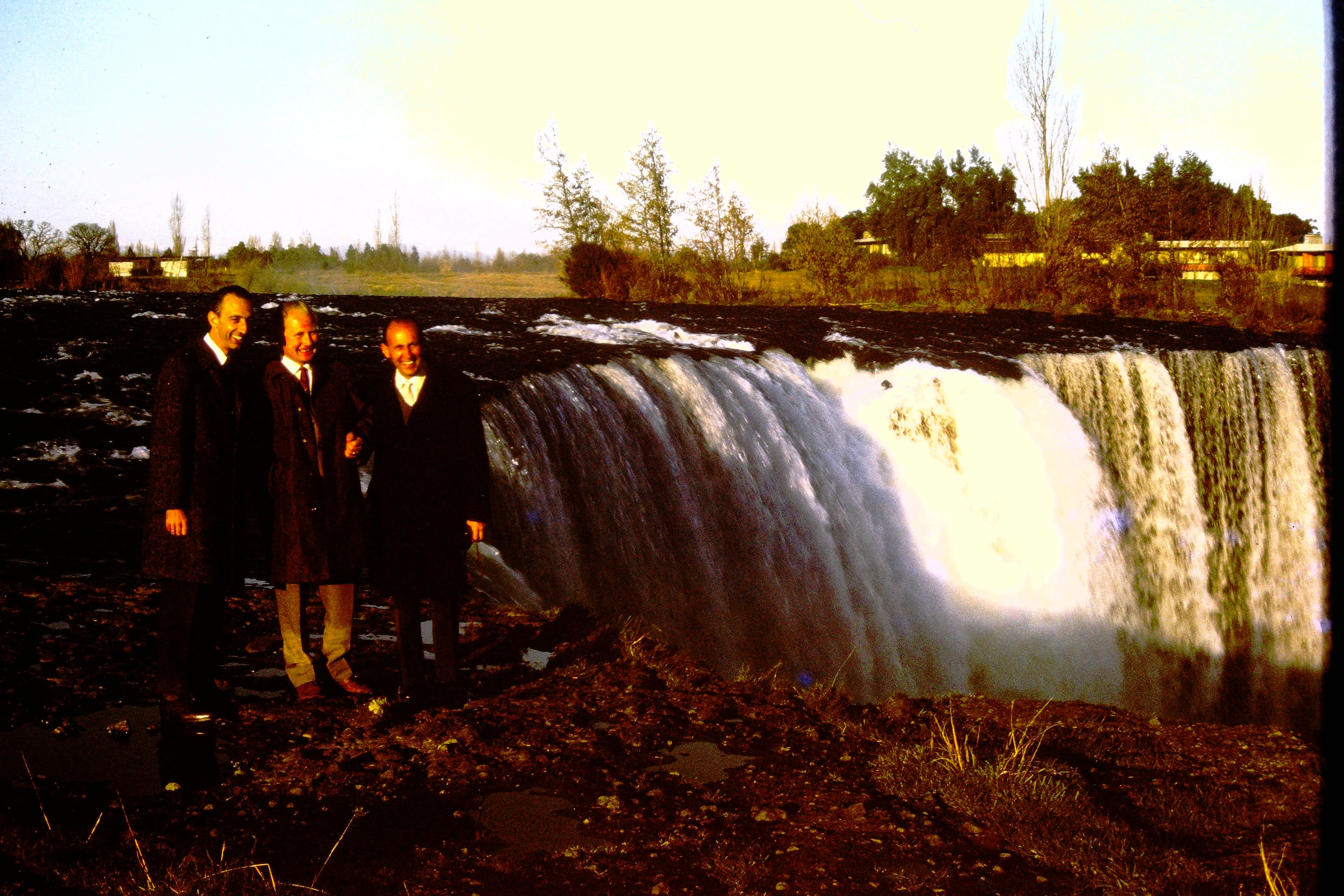 Salto del Laja en 1966