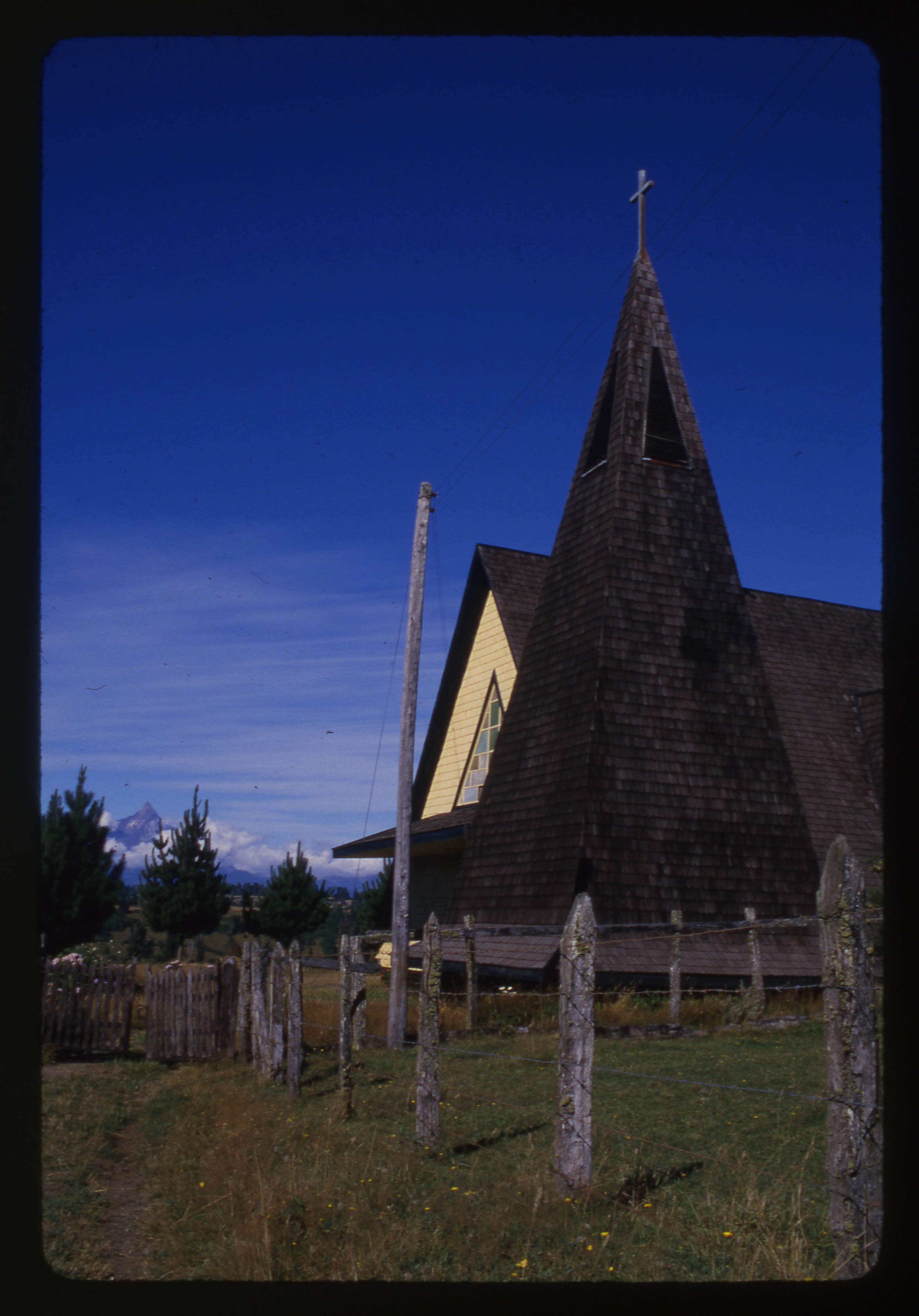 Iglesia de Las Lomas, región de Los Lagos