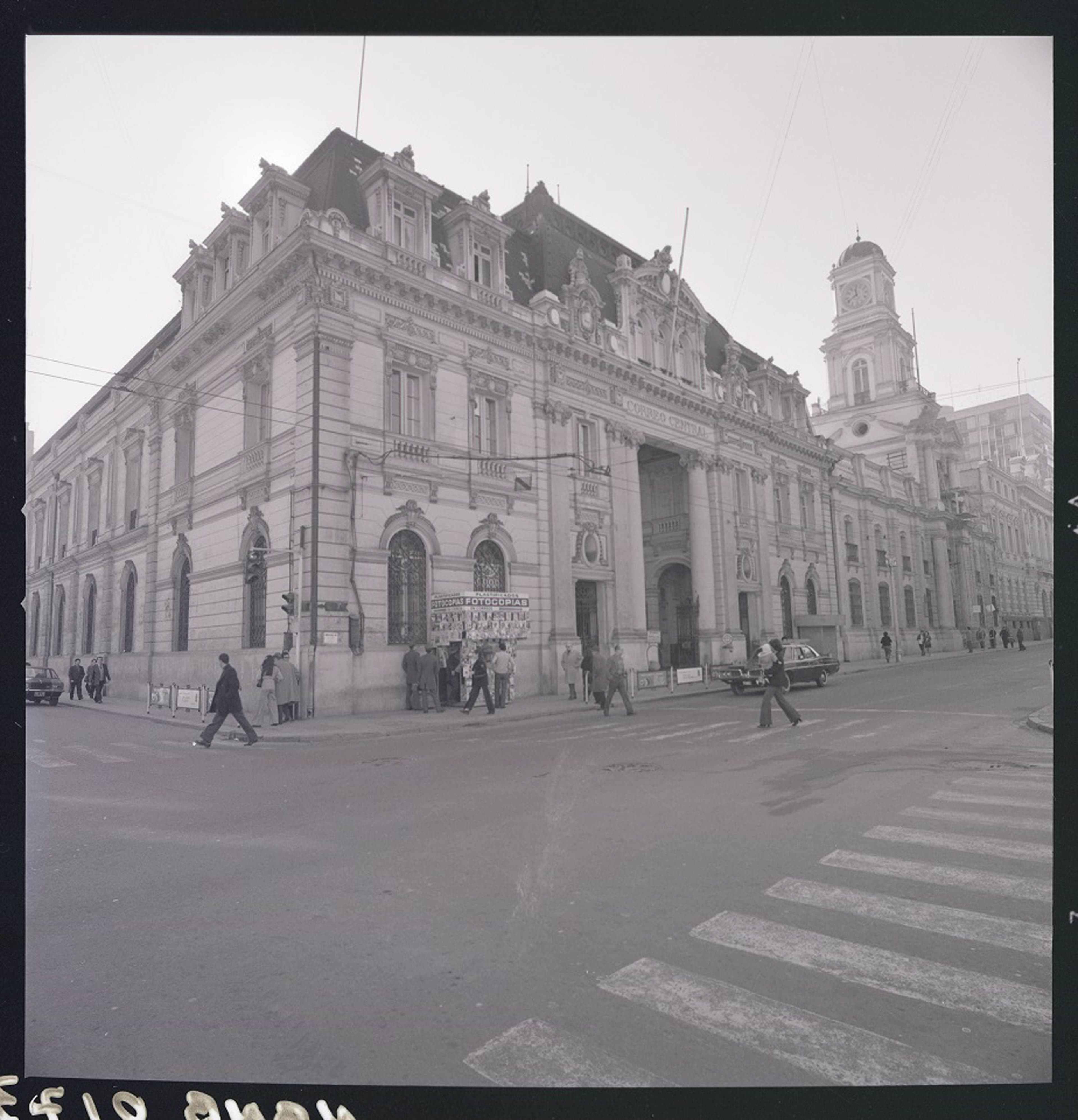 Correo Central de Santiago, 1977