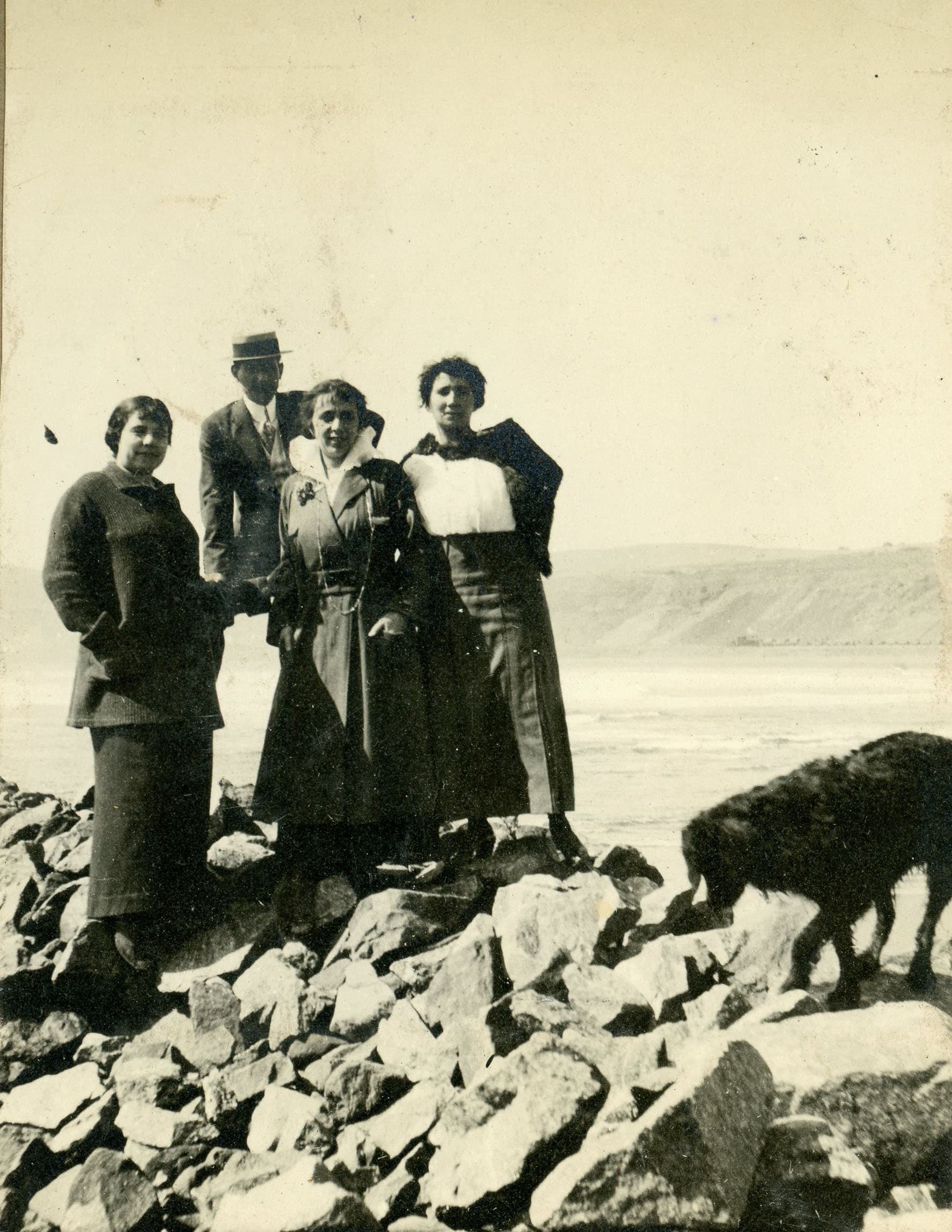 Personas en Cartagena, Octubre, 1915