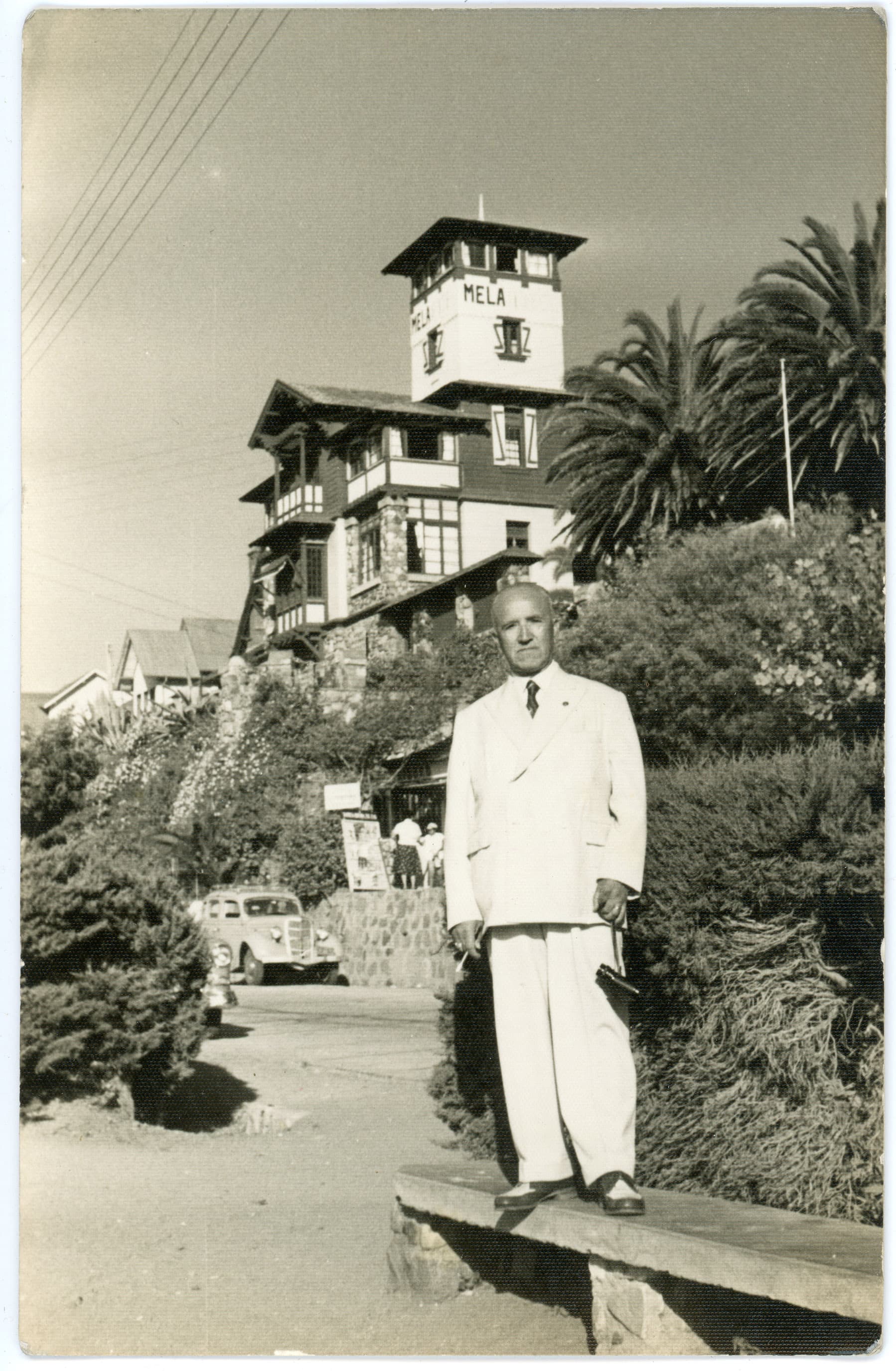 Hotel Mela, Papudo, 8 de Febrero de 1958