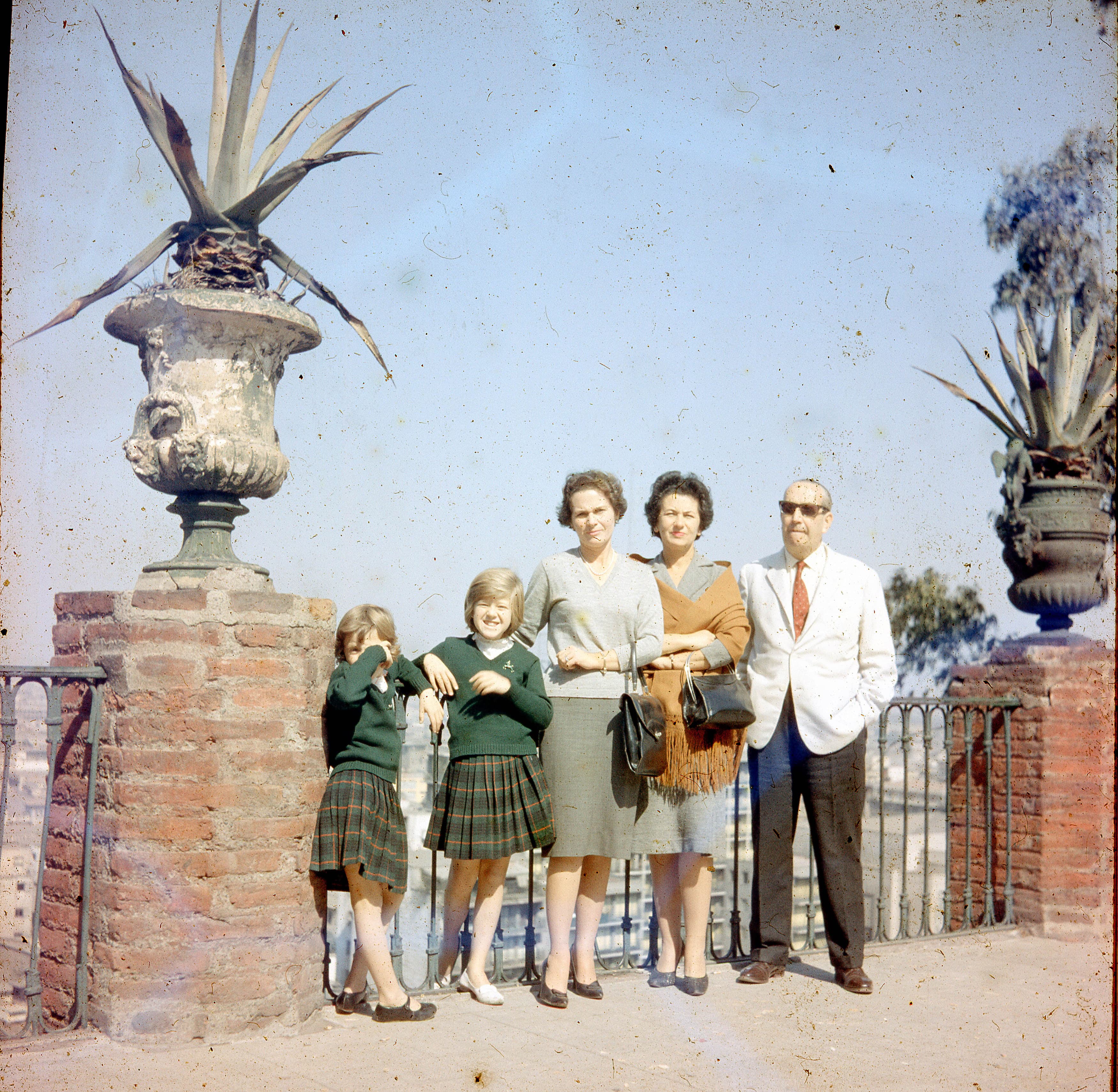 Cerro Santa Lucía, 1960