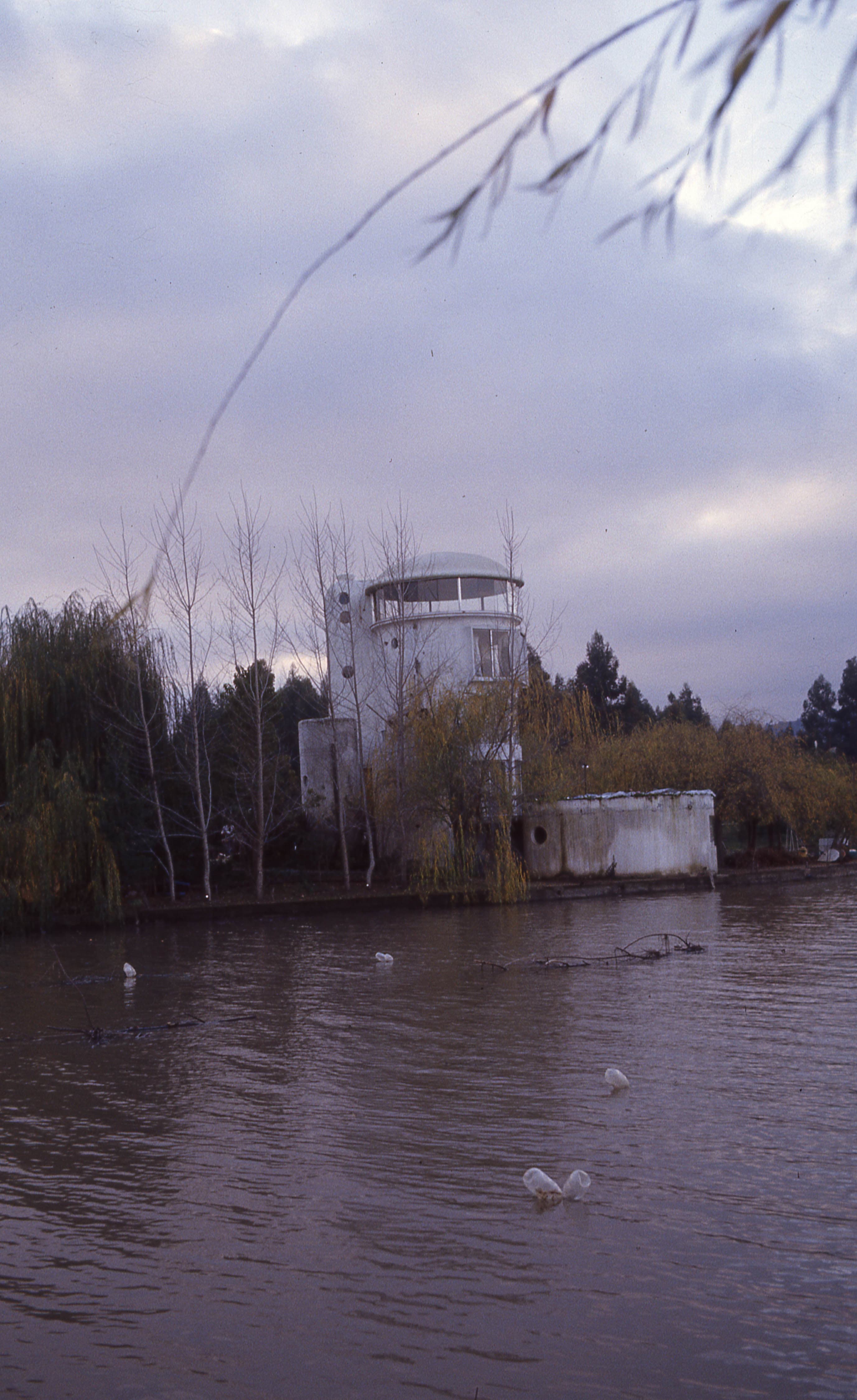 Vista de Casa desde Camping Los Sauces, 1983