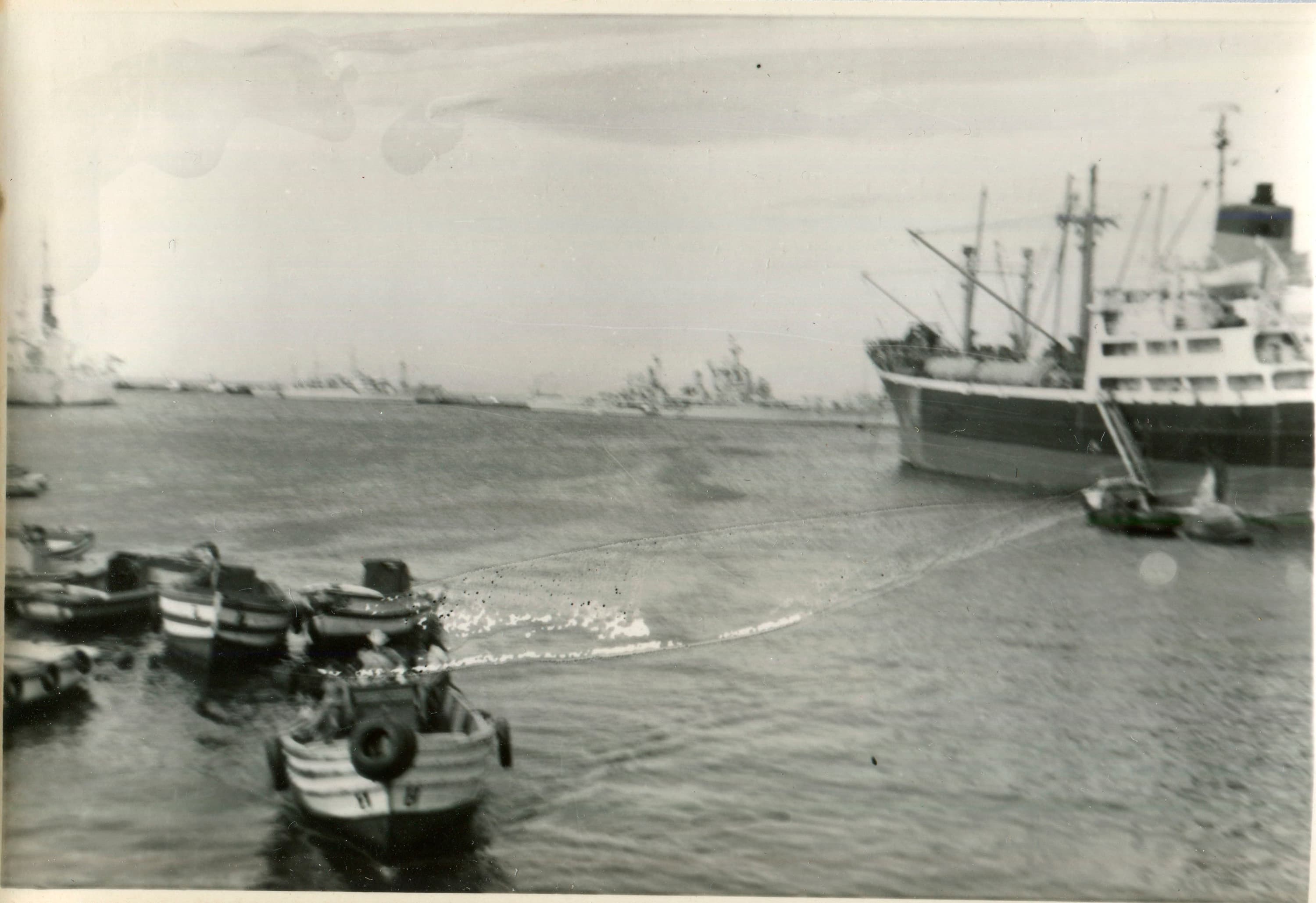 Puerto de Valparaíso, ca. 1955