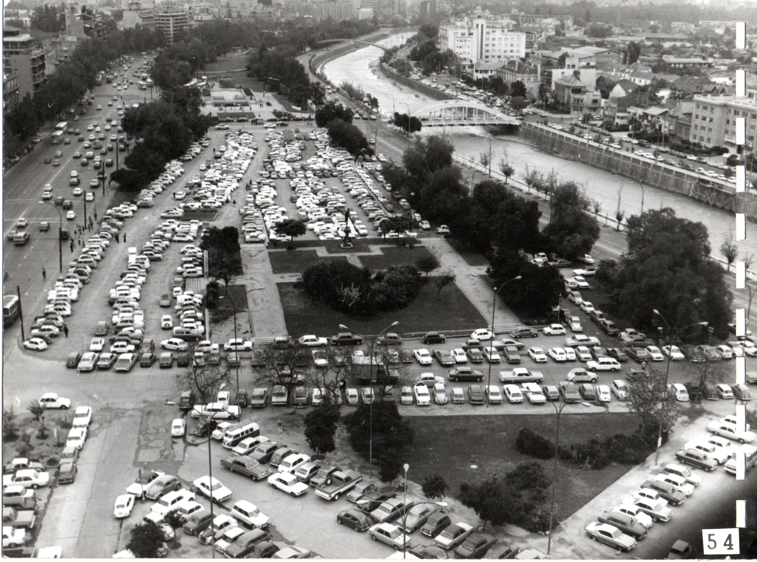 Avenida Providencia esquina Salvador, 1979