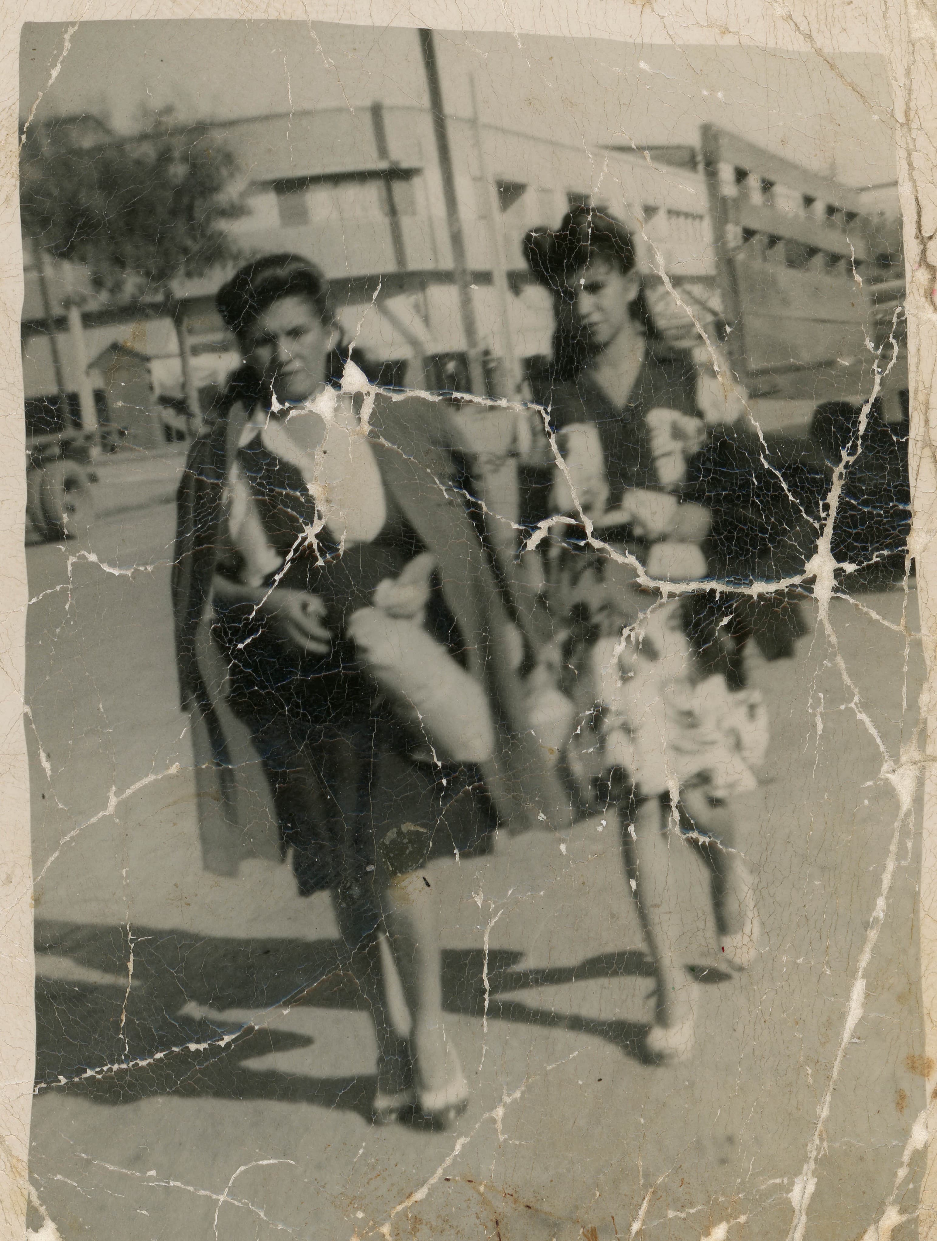 Avenida Matucana, Santiago, 1945