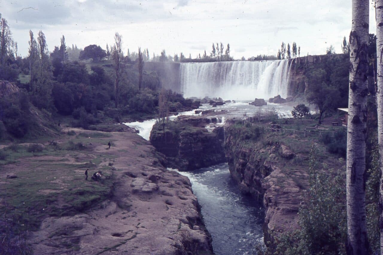 Salto del Laja en 1970