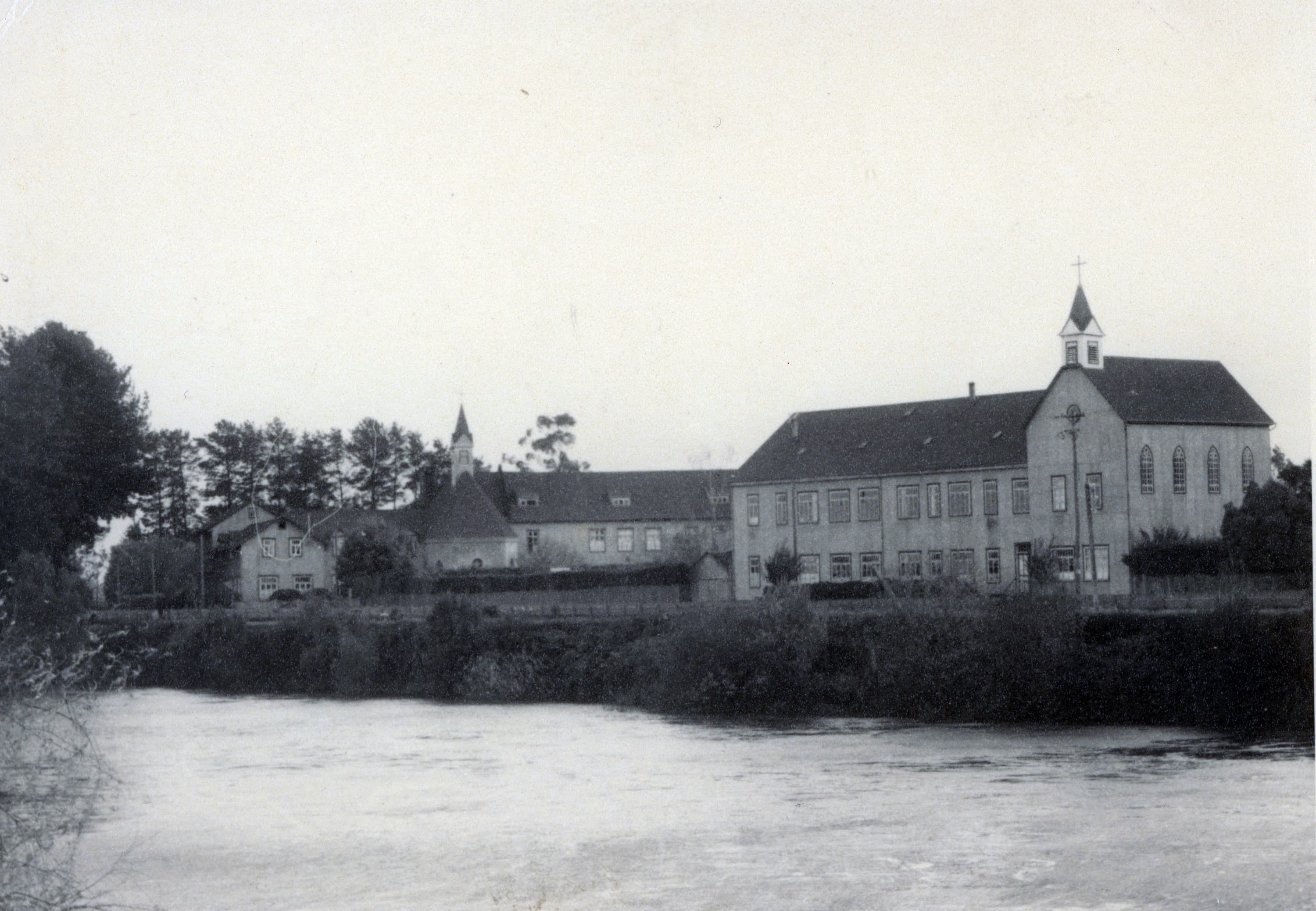 Seminario San Fidel y Sanatorio Santa Elisa, San José de Mariquina, ca. 1945