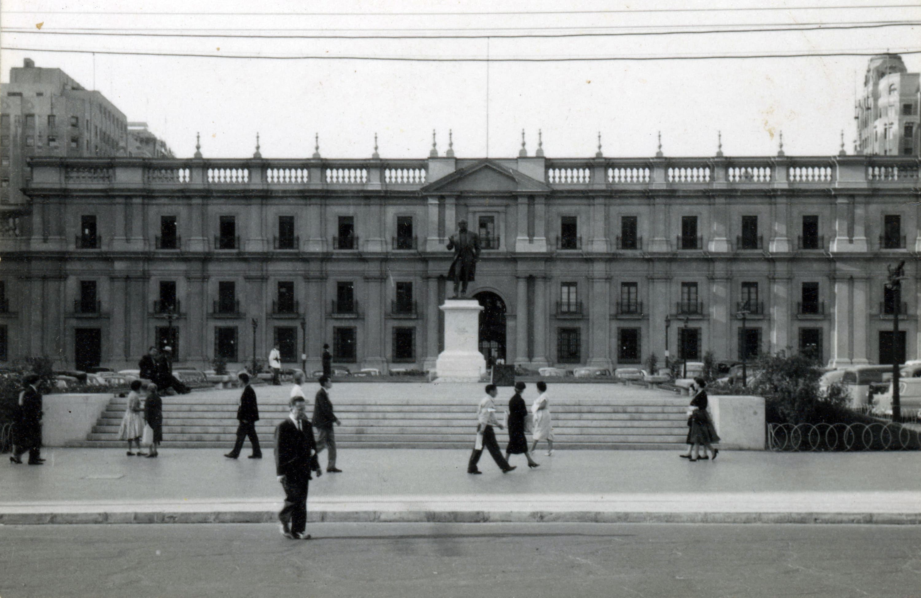 Palacio de La Moneda en 1961