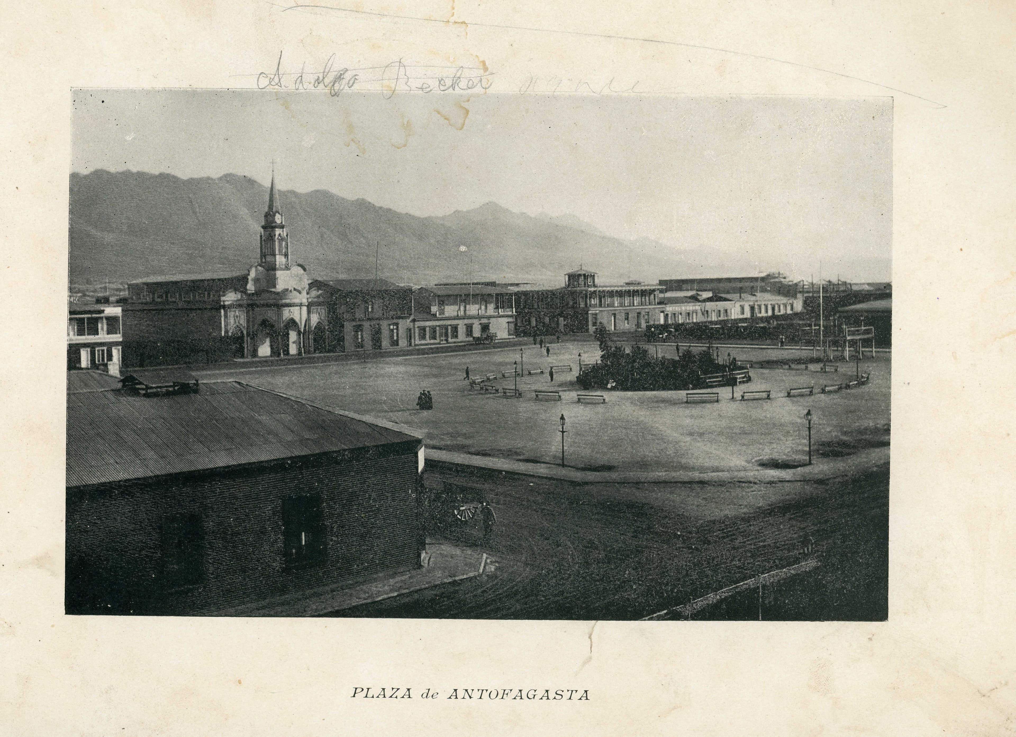 Plaza de Antofagasta, 1890