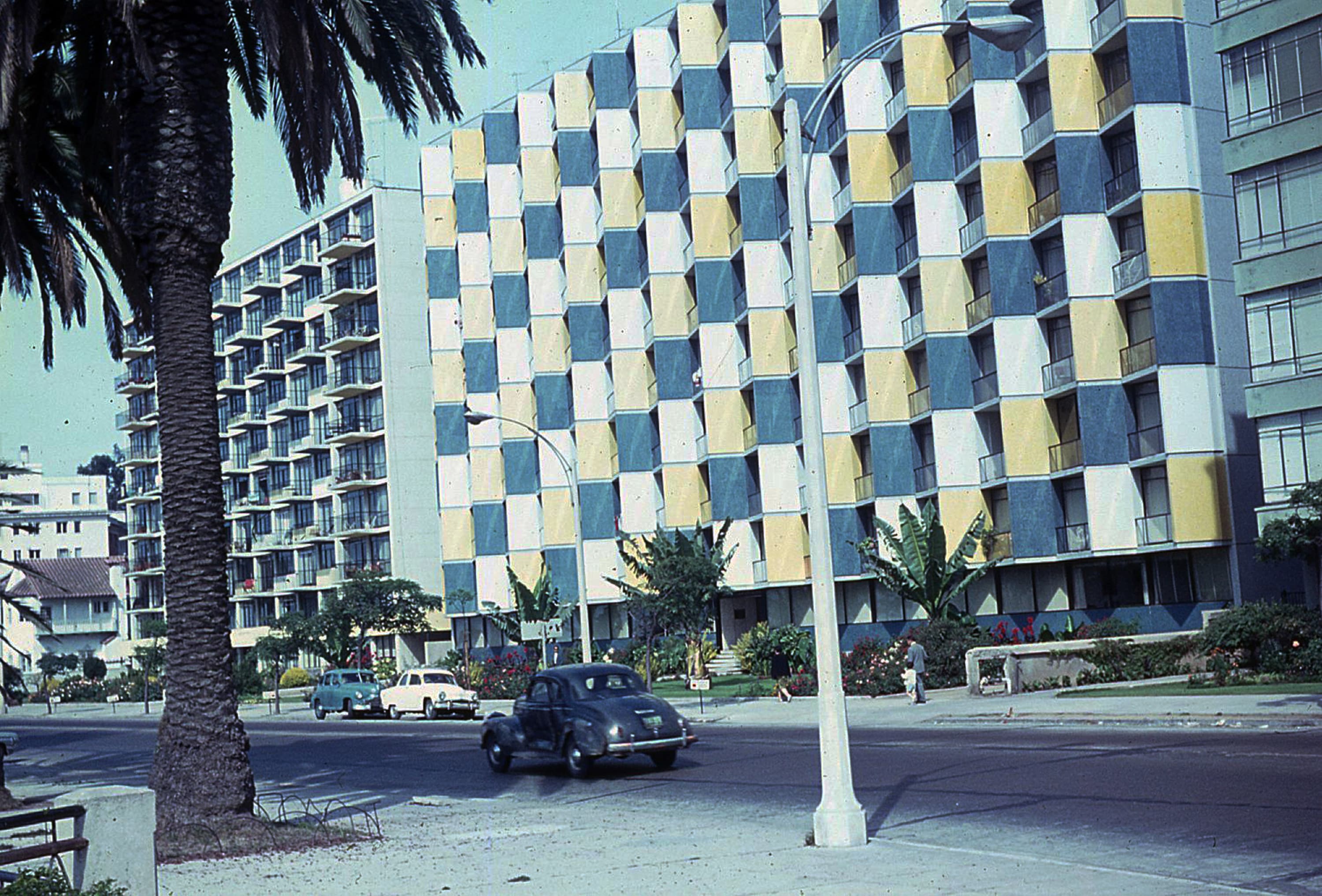Avenida La Marina de Viña del Mar, Enero 1968