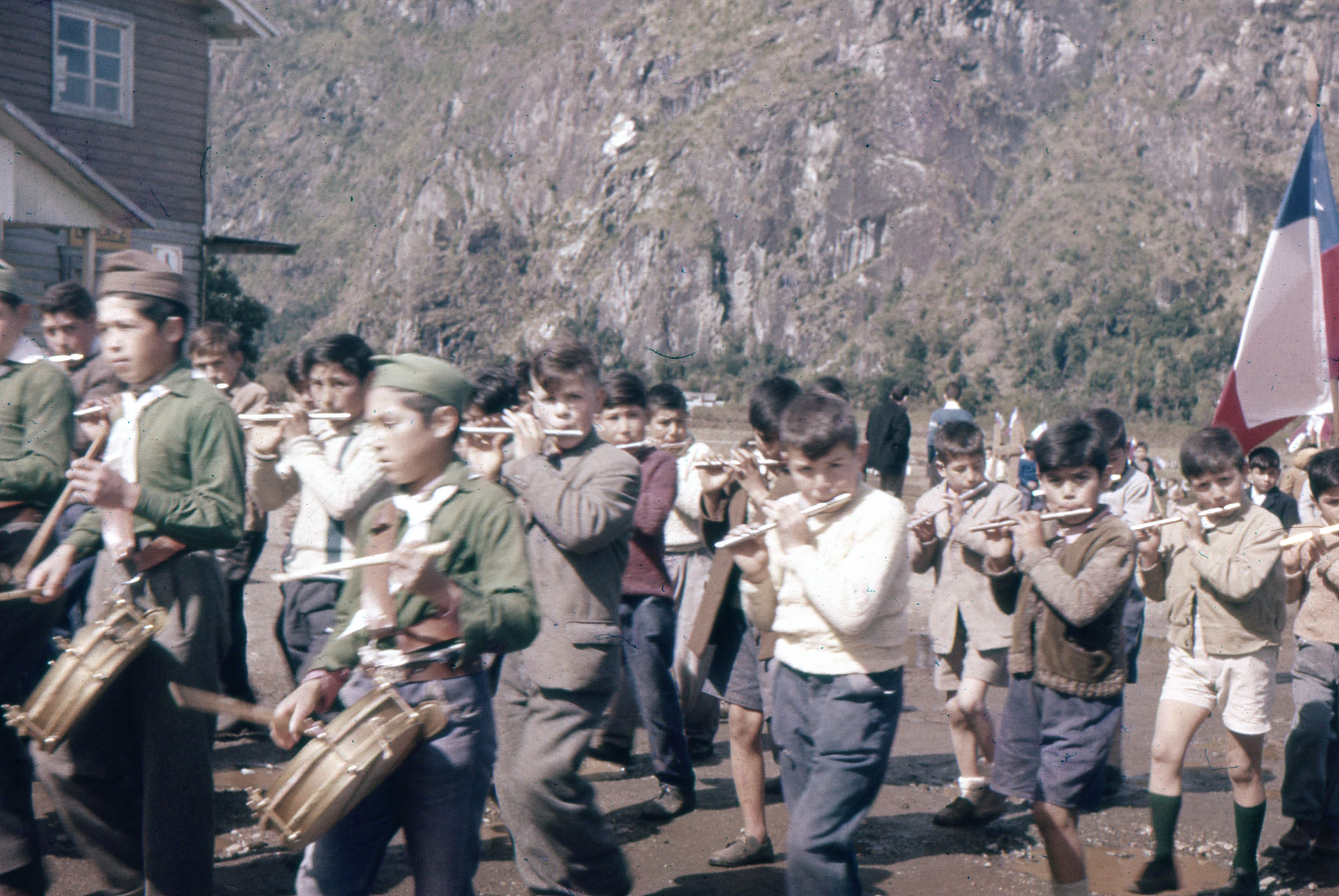 Banda de Infantes en el Llifén de los 60 