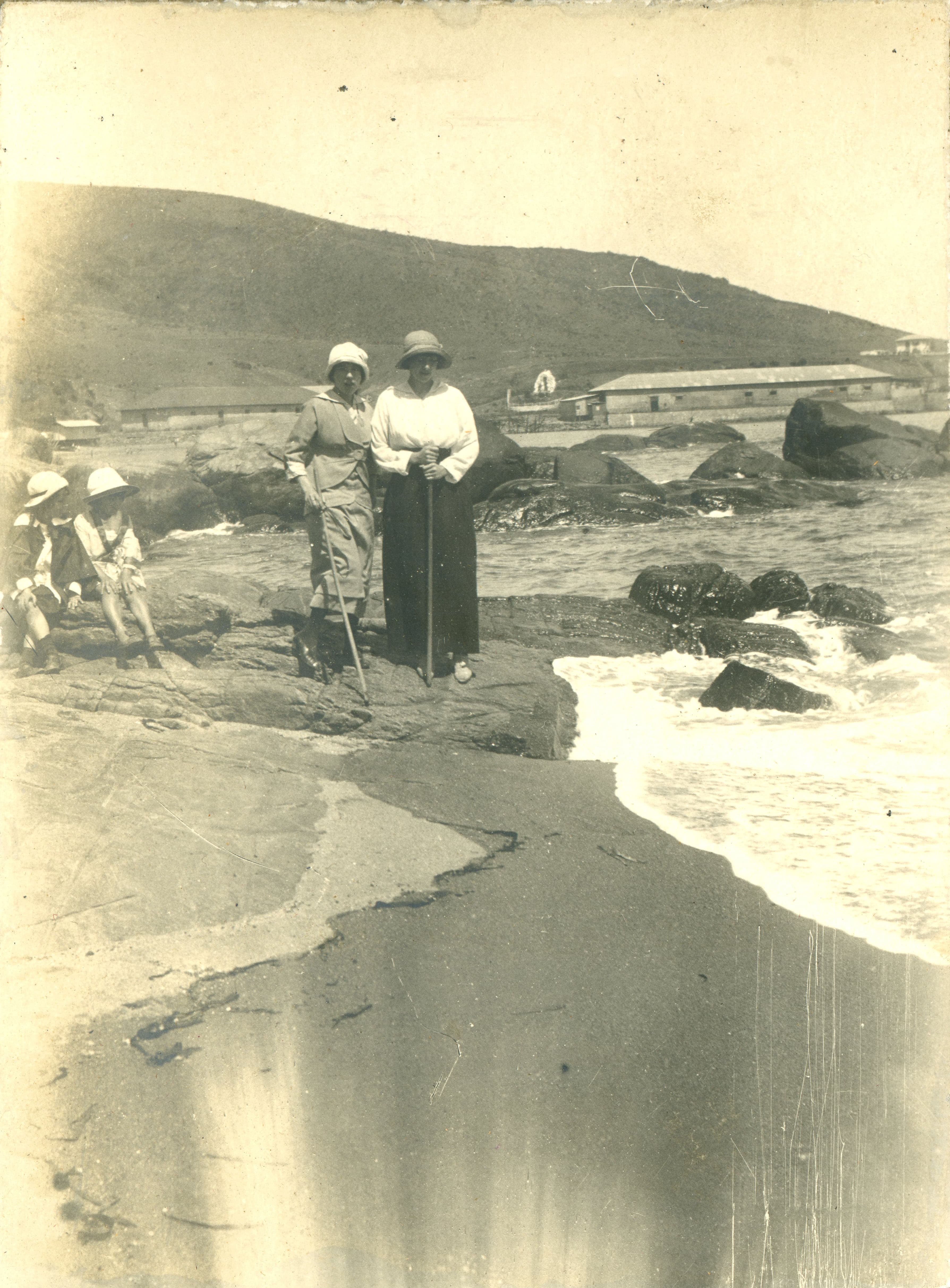 Playa de Papudo, Febrero de 1915