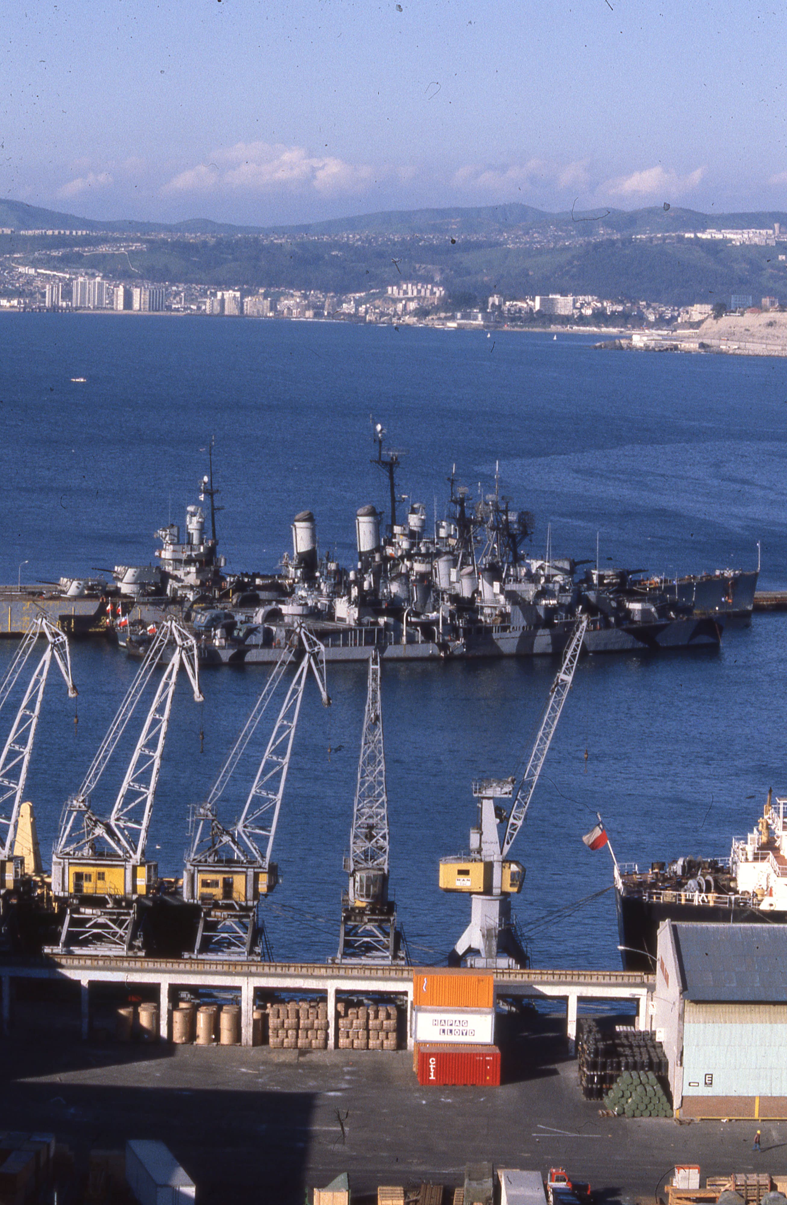 Valparaíso, Puerto y Buques, 1981