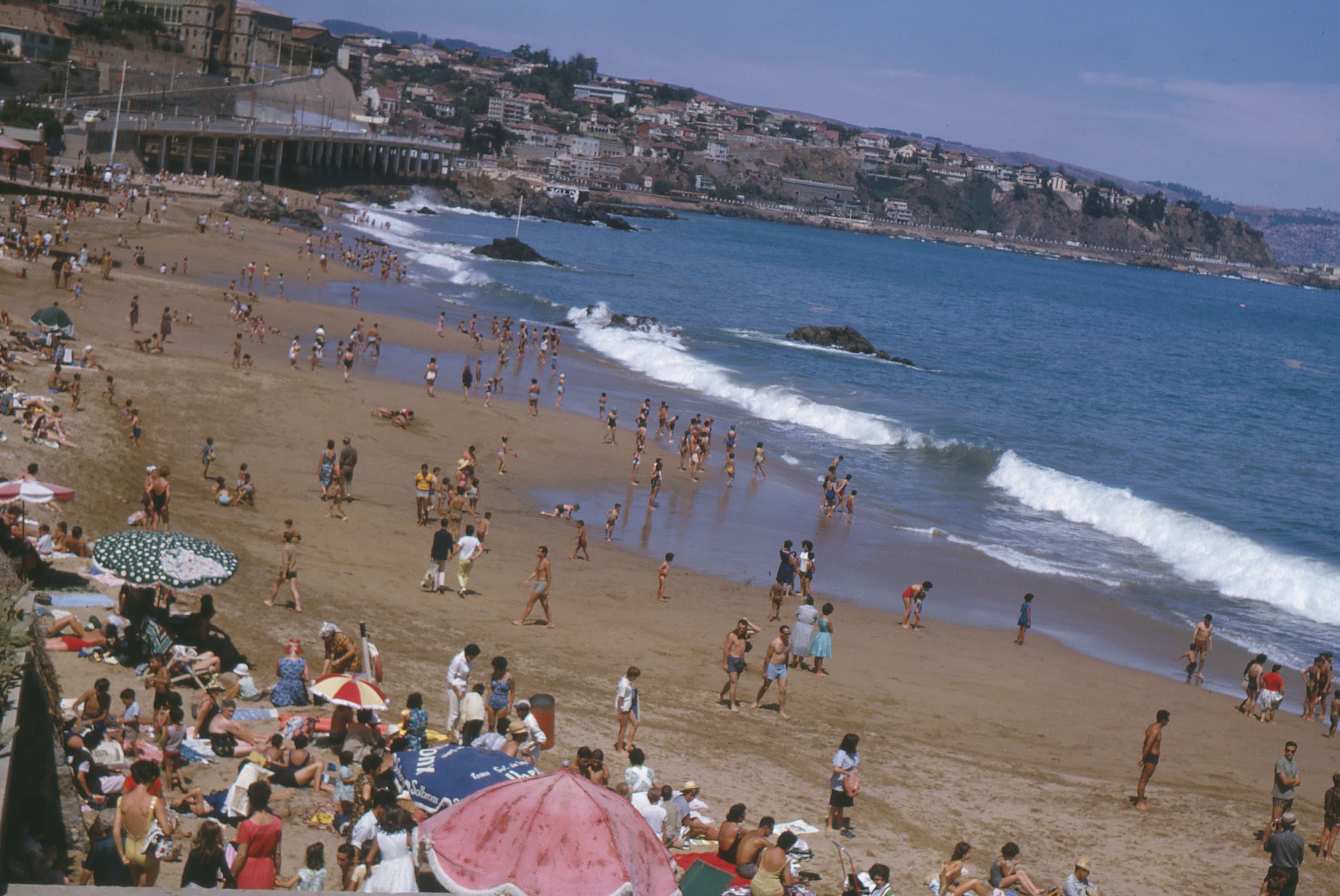 Caleta Abarca, Viña del Mar, 1965