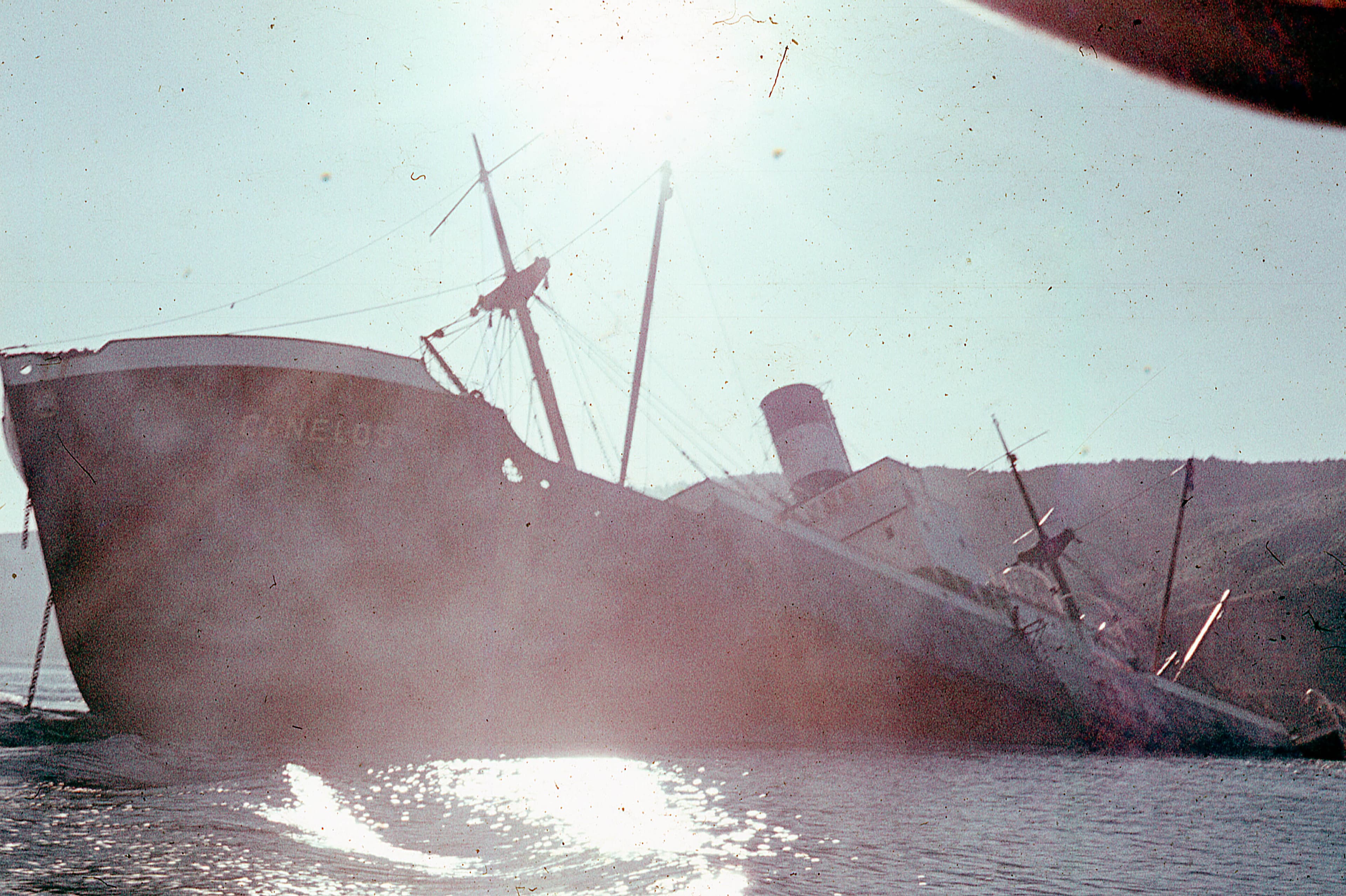 Vapor Canelos en Valdivia, 1960