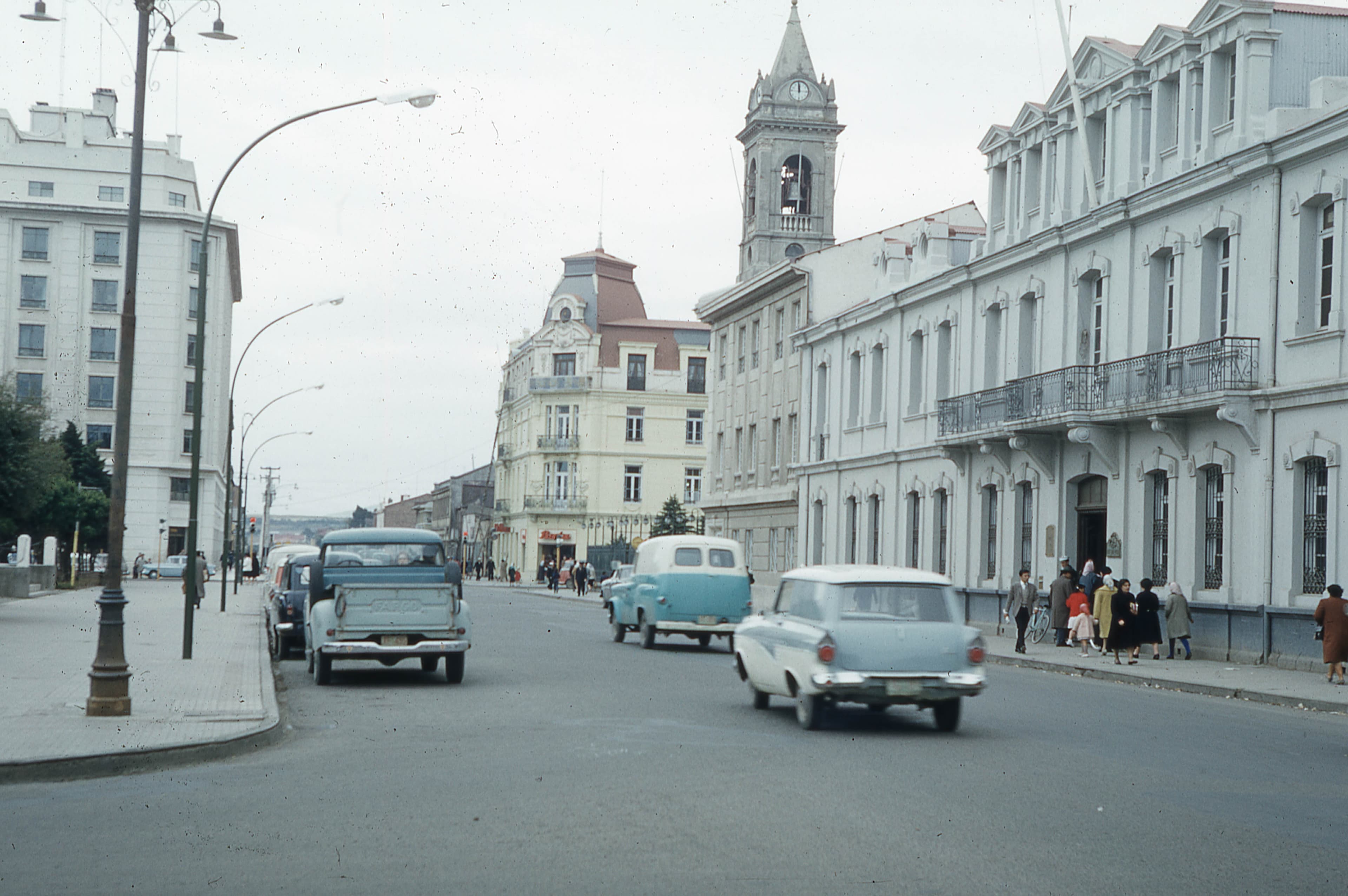 Calle Gobernador Carlos Bories, Punta Arenas en 1961