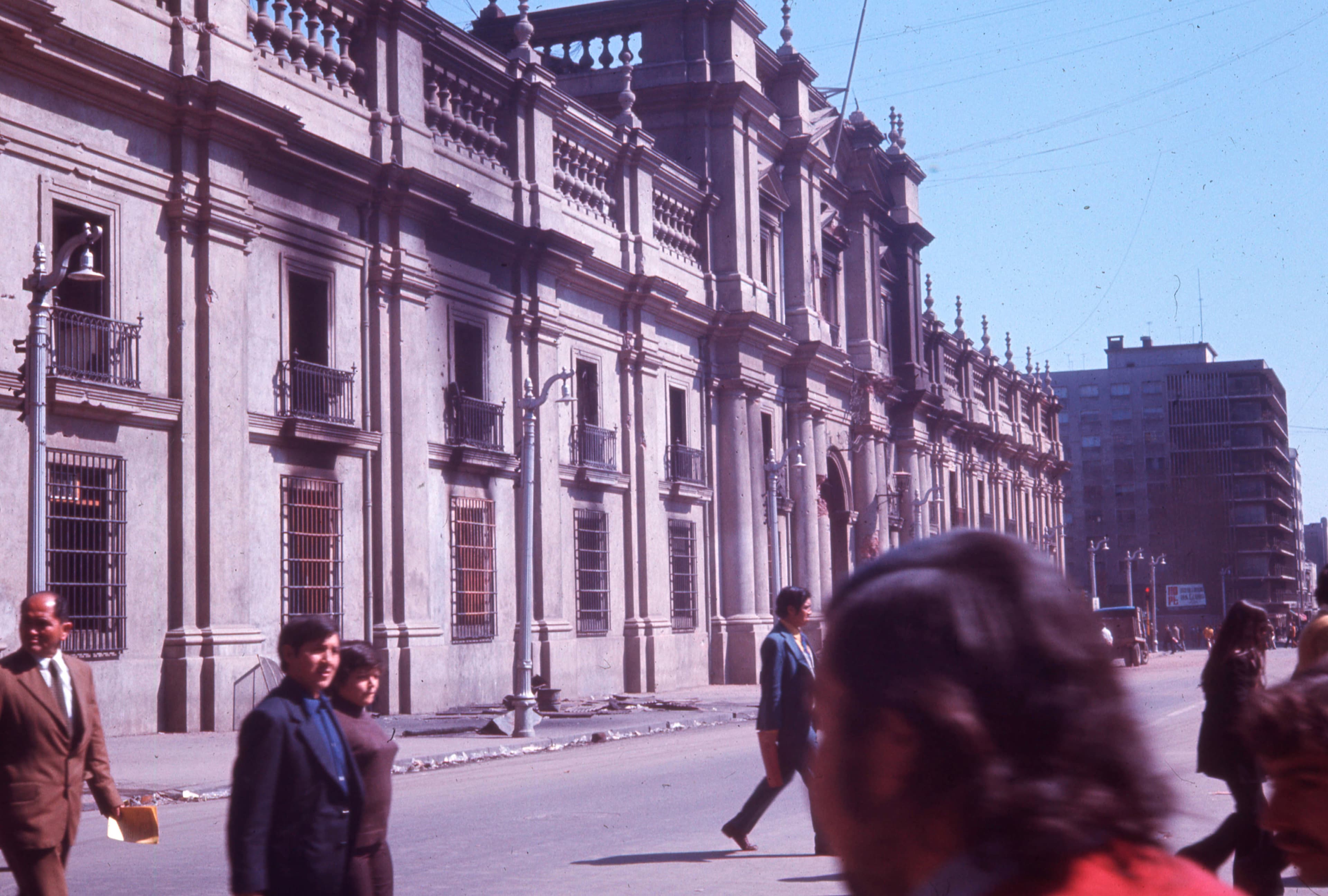 Palacio de La Moneda, 20 de Septiembre de 1973