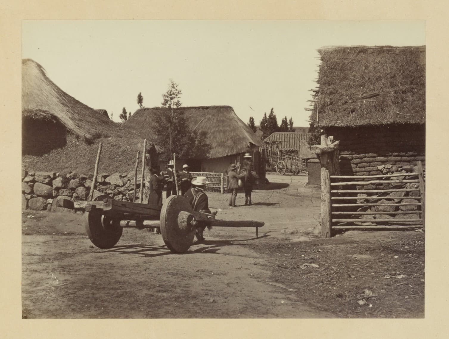 Rancho chileno, 1868