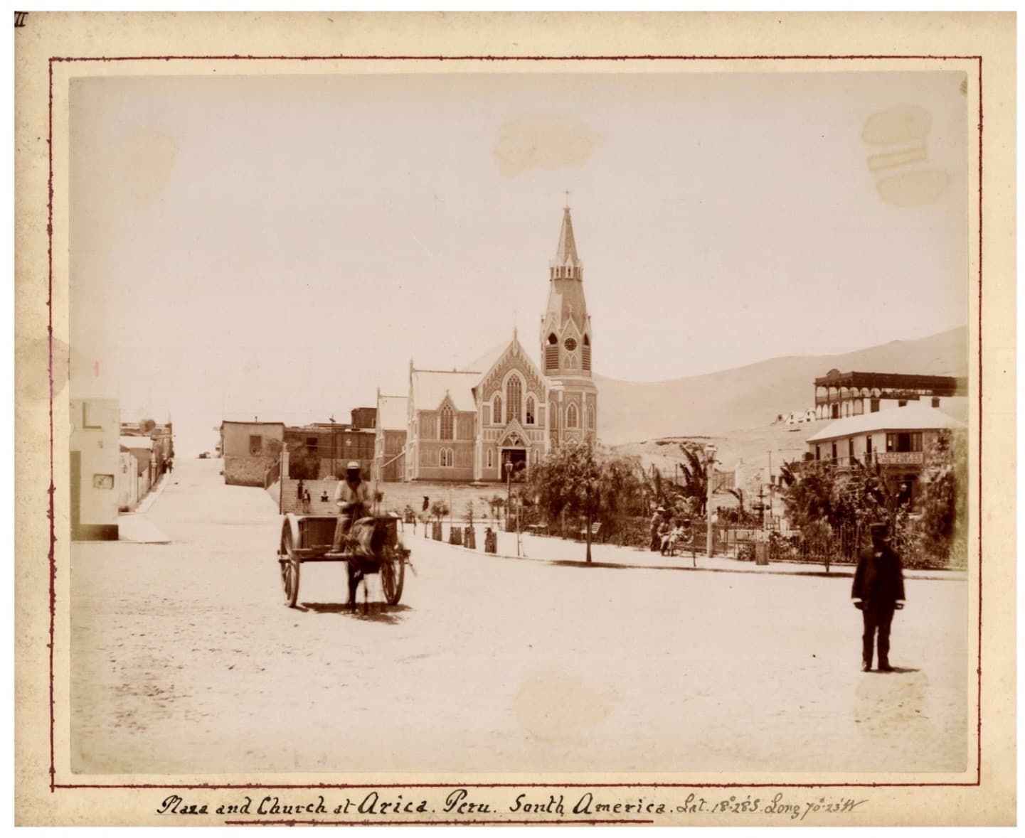 Catedral San Marcos de Arica, 1900