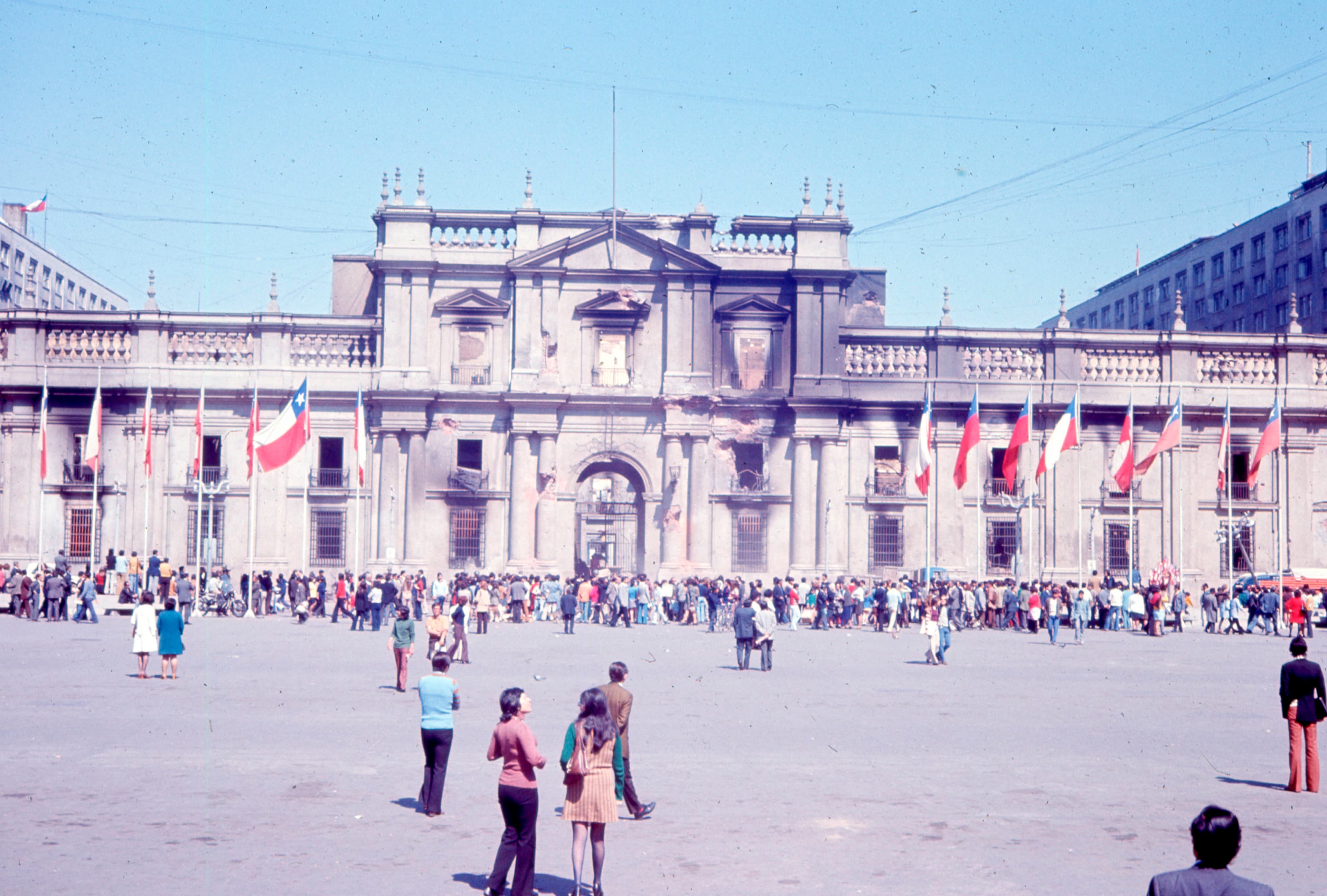 Palacio de La Moneda, 20 de Septiembre de 1973