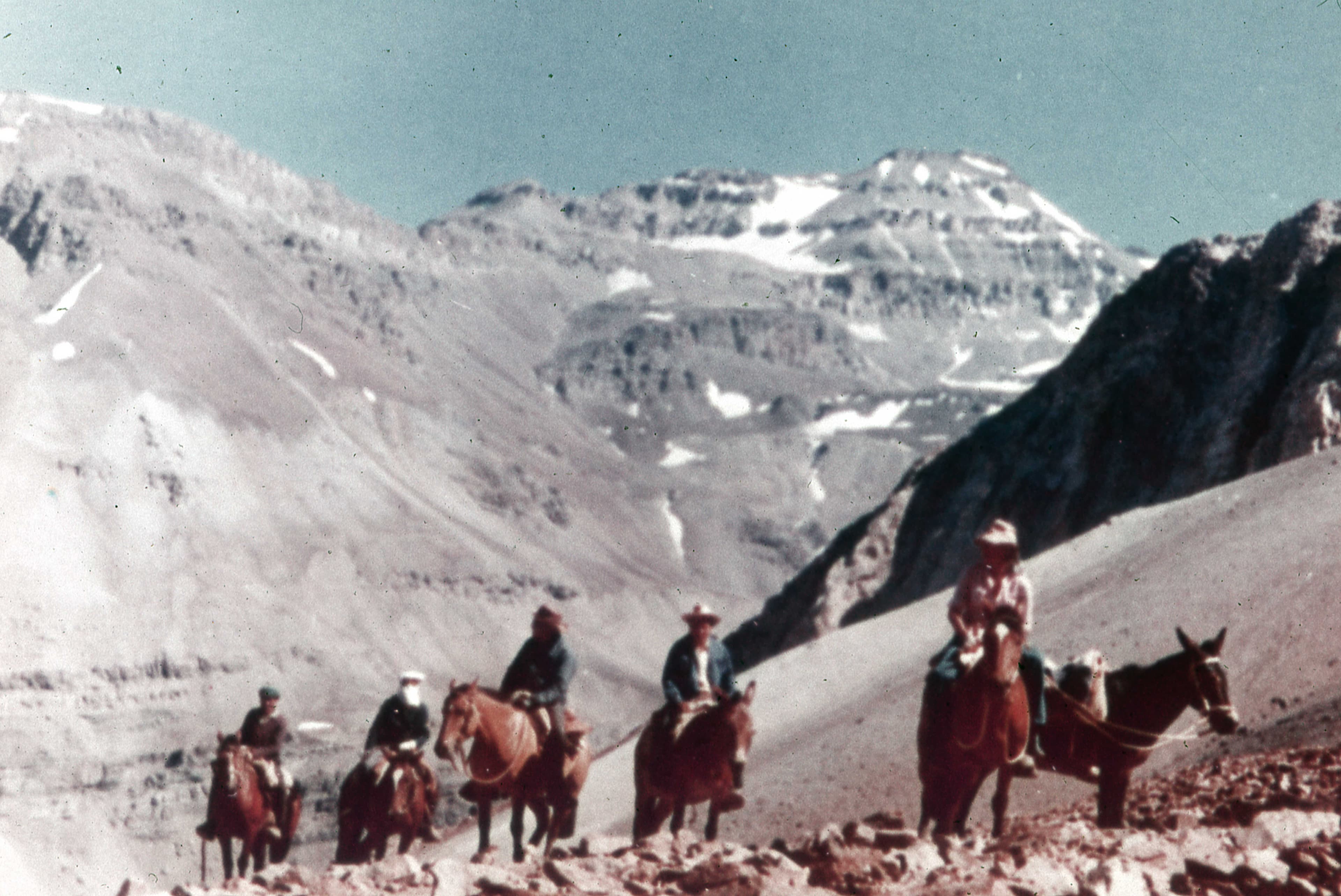 Paseo a la cordillera, ca. 1965