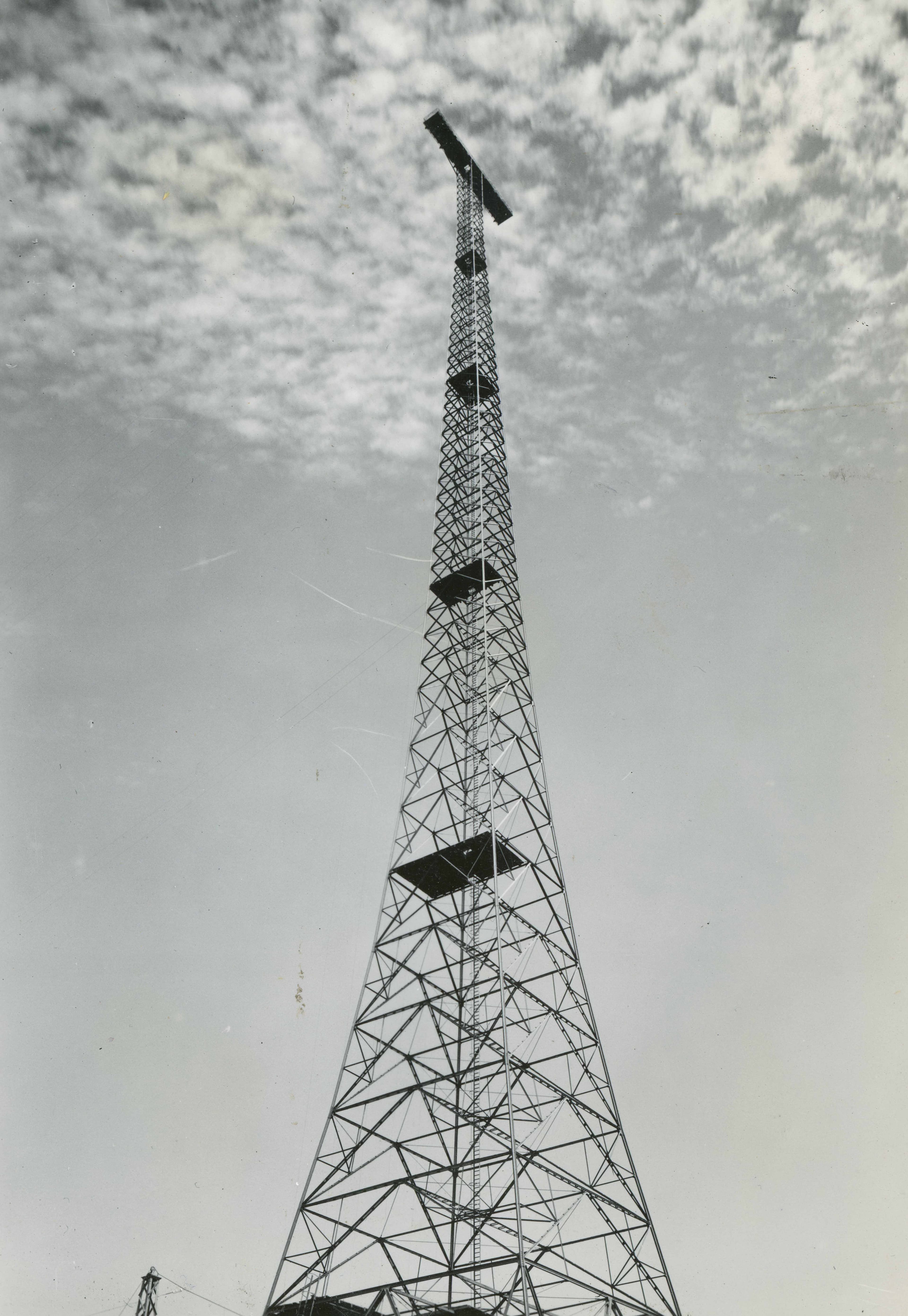 Torre de Radio en Quinta Normal, 1930