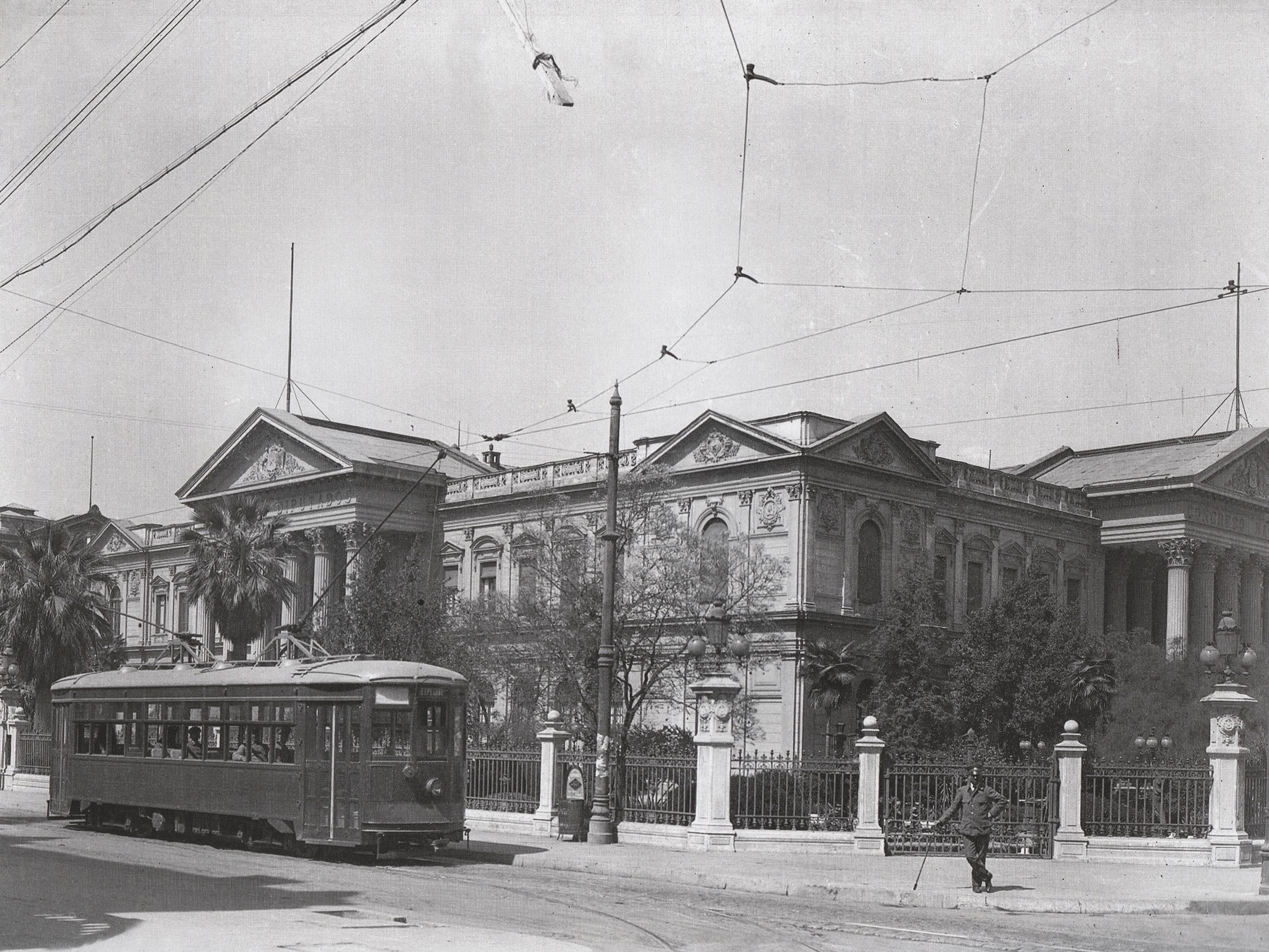 Edificio del Ex Congreso Nacional en 1926