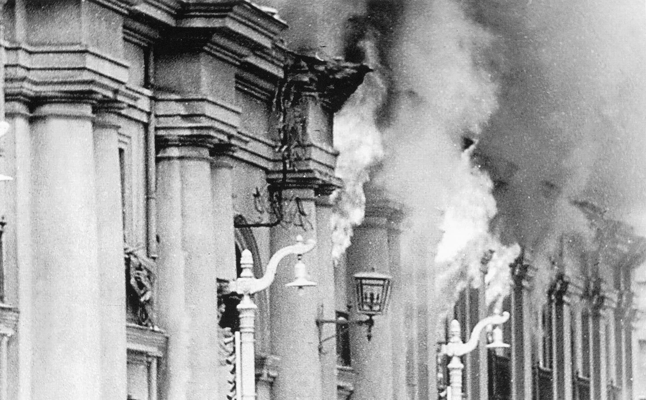 Incendio la moneda, 1973