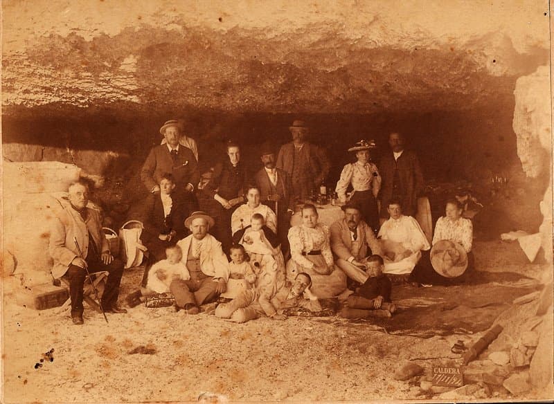 Familia Rowe en Caldera, 1894