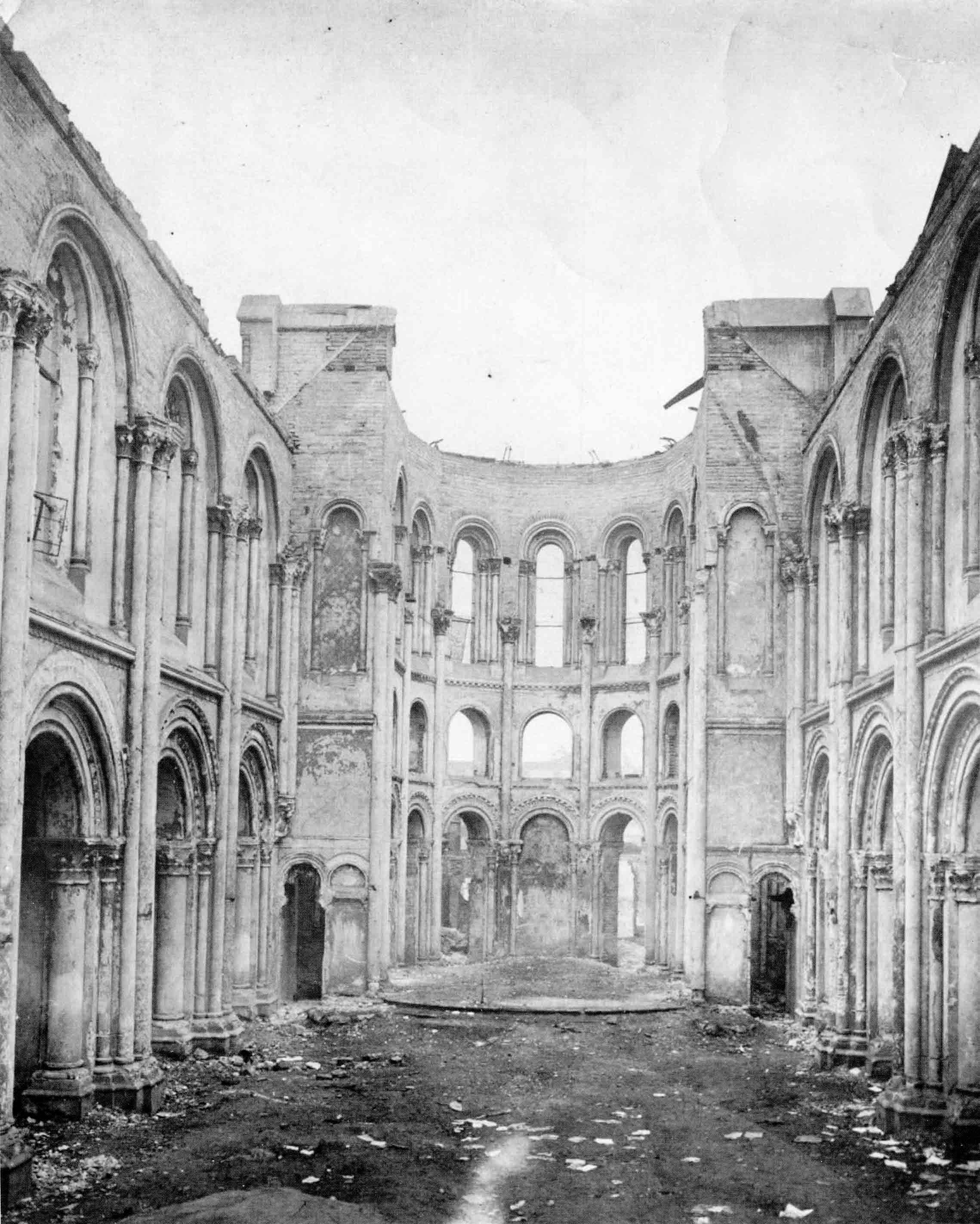 Incendio Colegio Padres Franceses 1920
