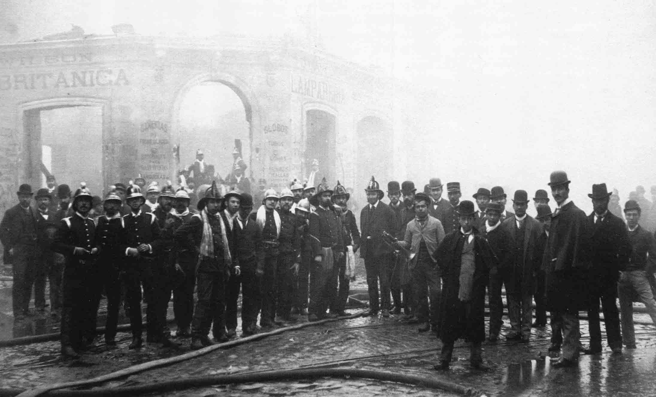 Incendio Unión Central 1891