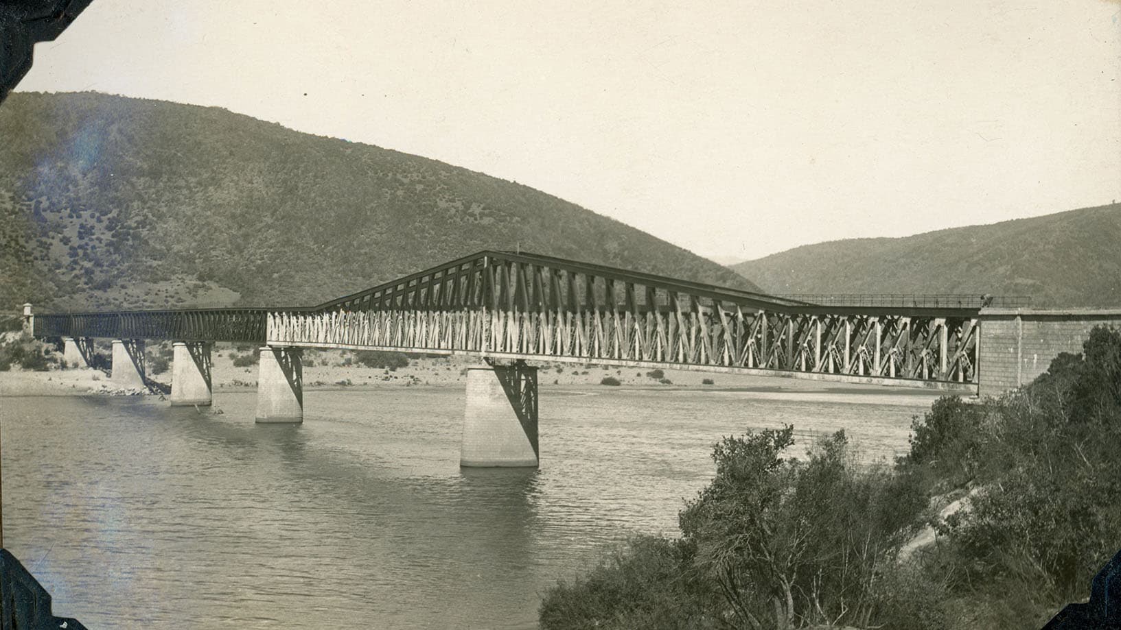 Rio Maule en 1925