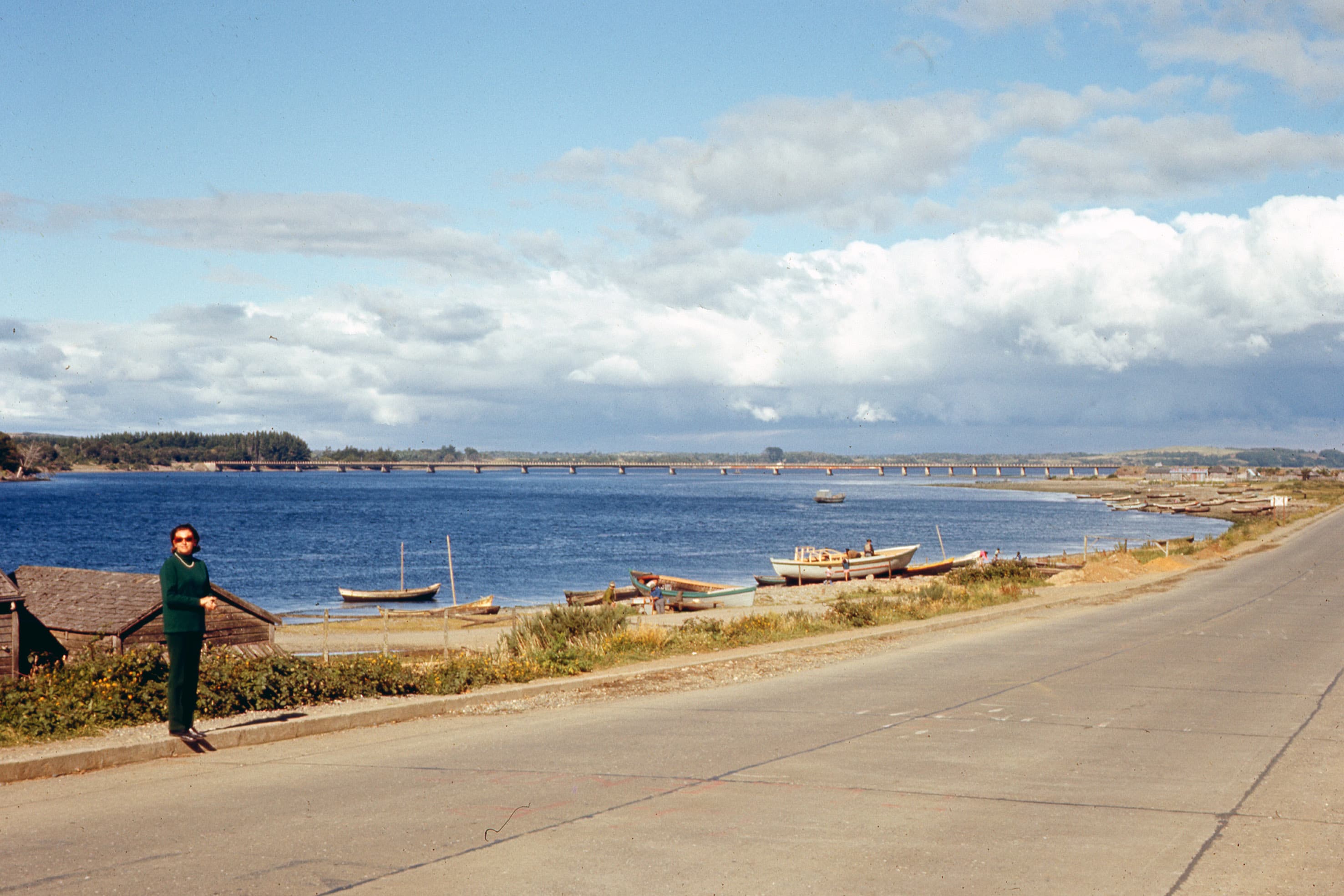 Ancud, Puente Pudeto, 1971