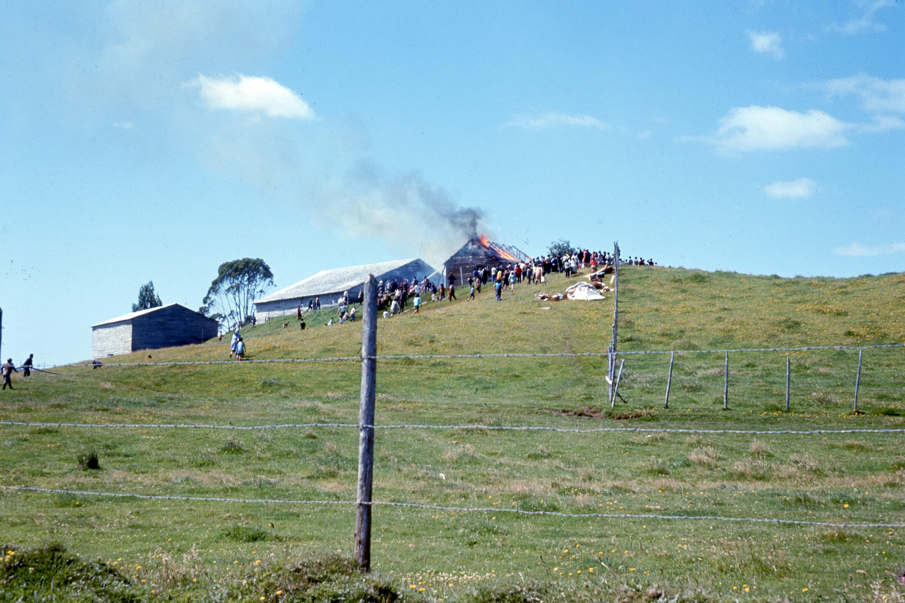 Incendio en Chonchi, 1971