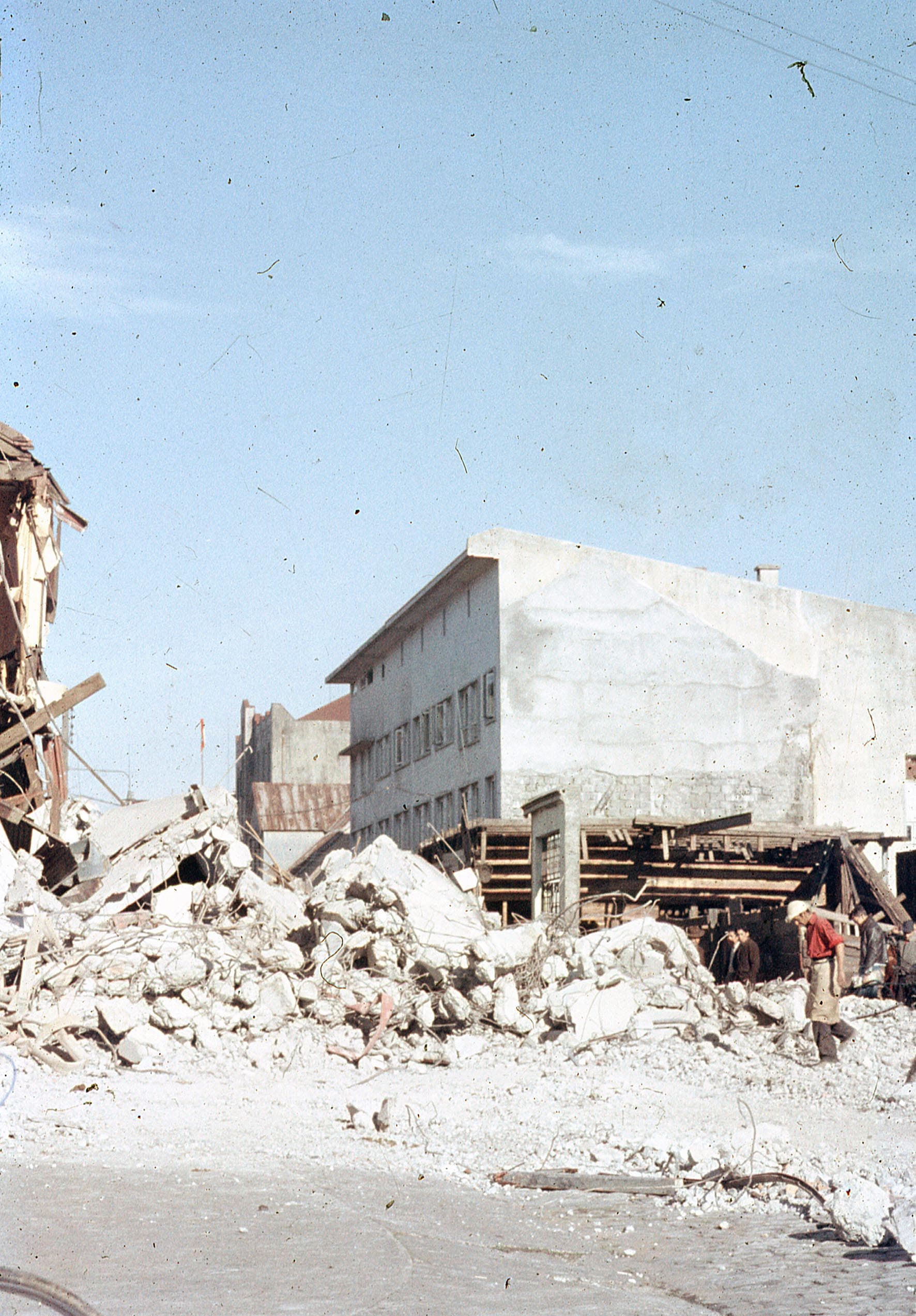 Daños del Terremoto, Valdivia, 1960