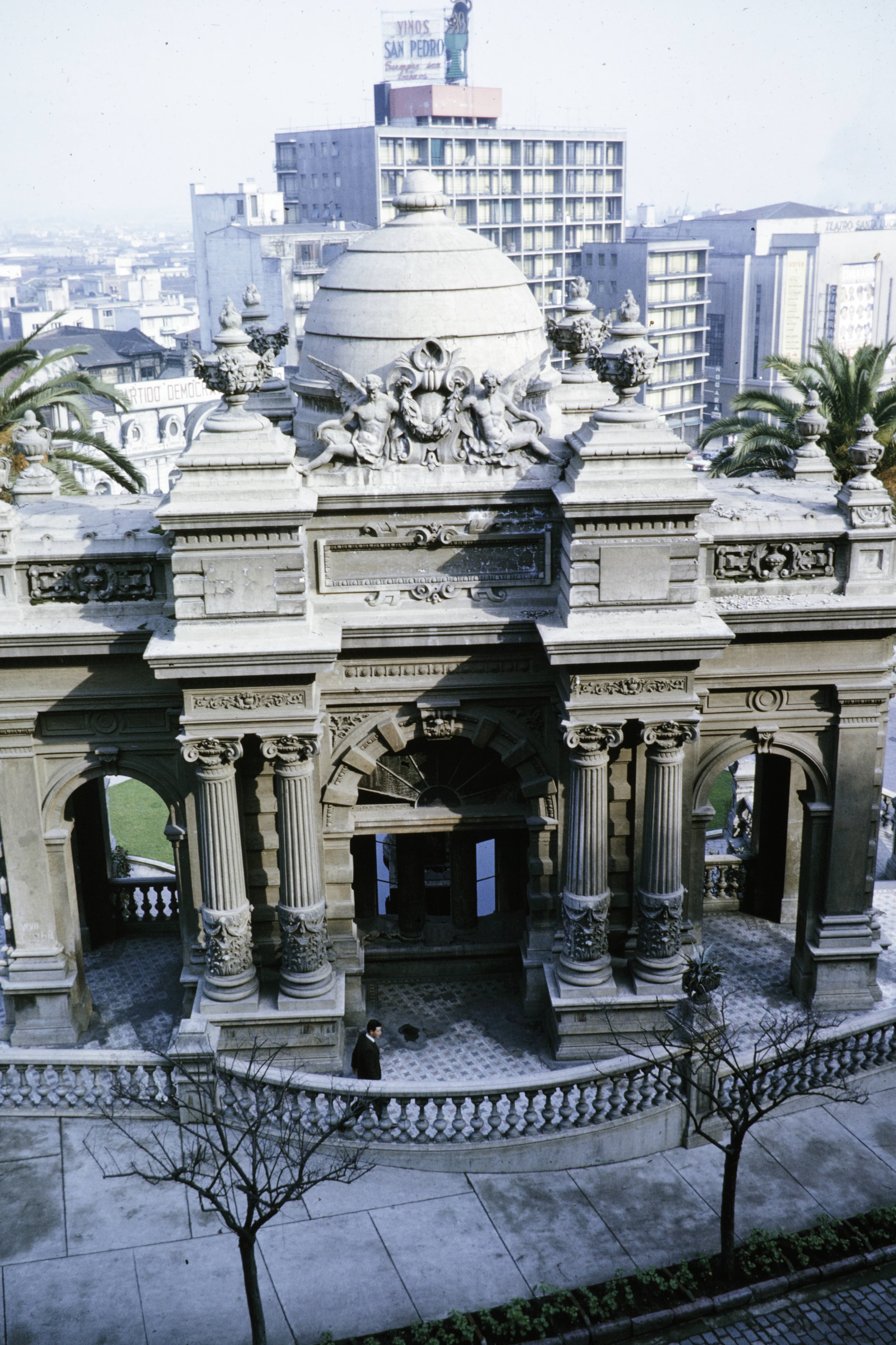 Cerro Santa Lucia 1960.