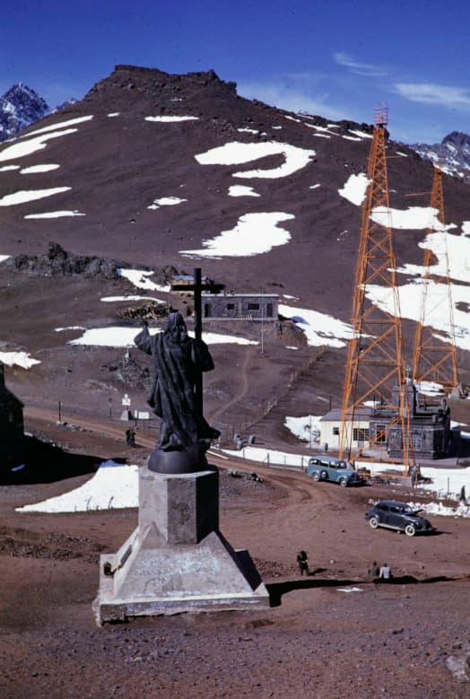 Paso Internacional Cristo Redentor 1960.