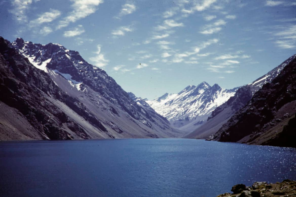 Laguna del Inca Portillo 1960.
